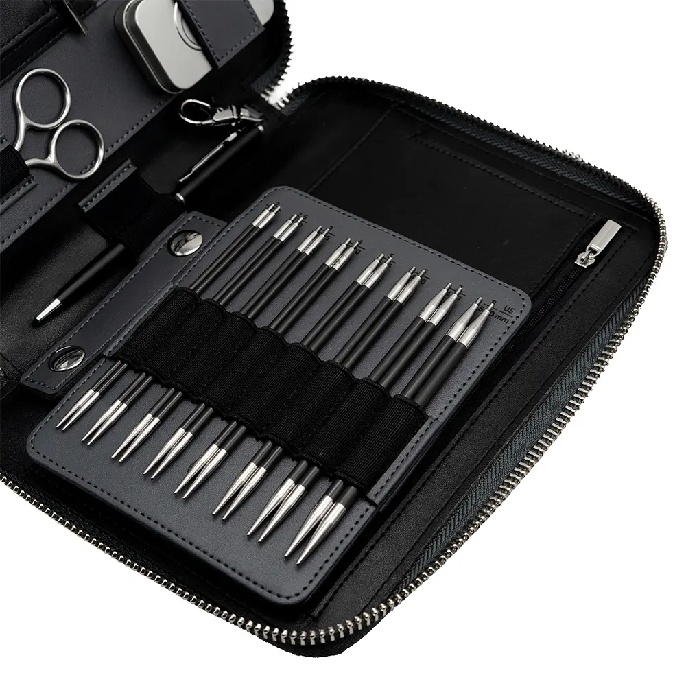 ChiaoGoo Forté 2.0 set interchangeable à pointes en acier inoxydable – 2,75–10 mm