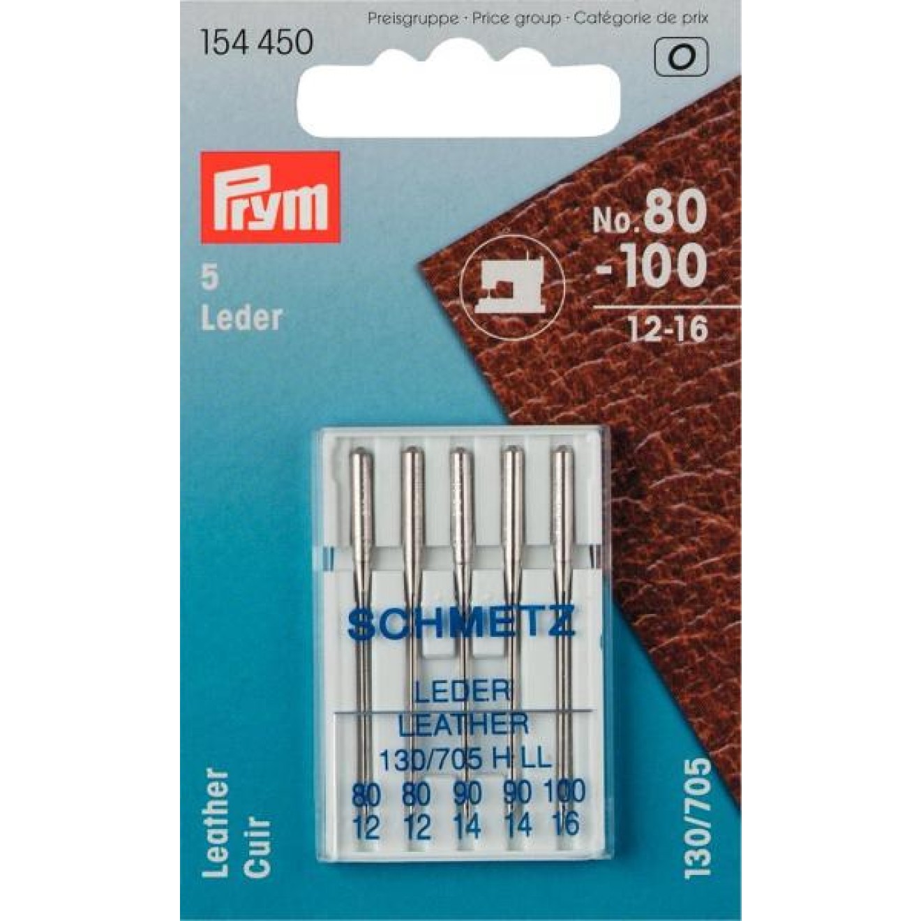 Prym Nähmaschinennadeln Stärke 80-100