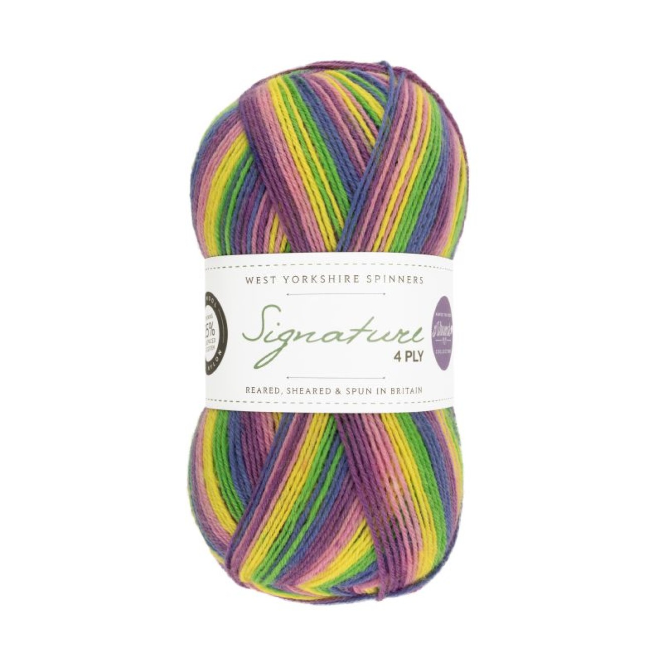West Yorkshire Spinners Signature 4ply - Winwick Mum colour 872 wildflower