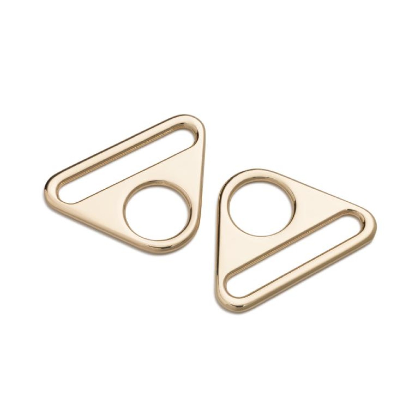 Prym Triangel-Ringe 40 mm / goldfarbig