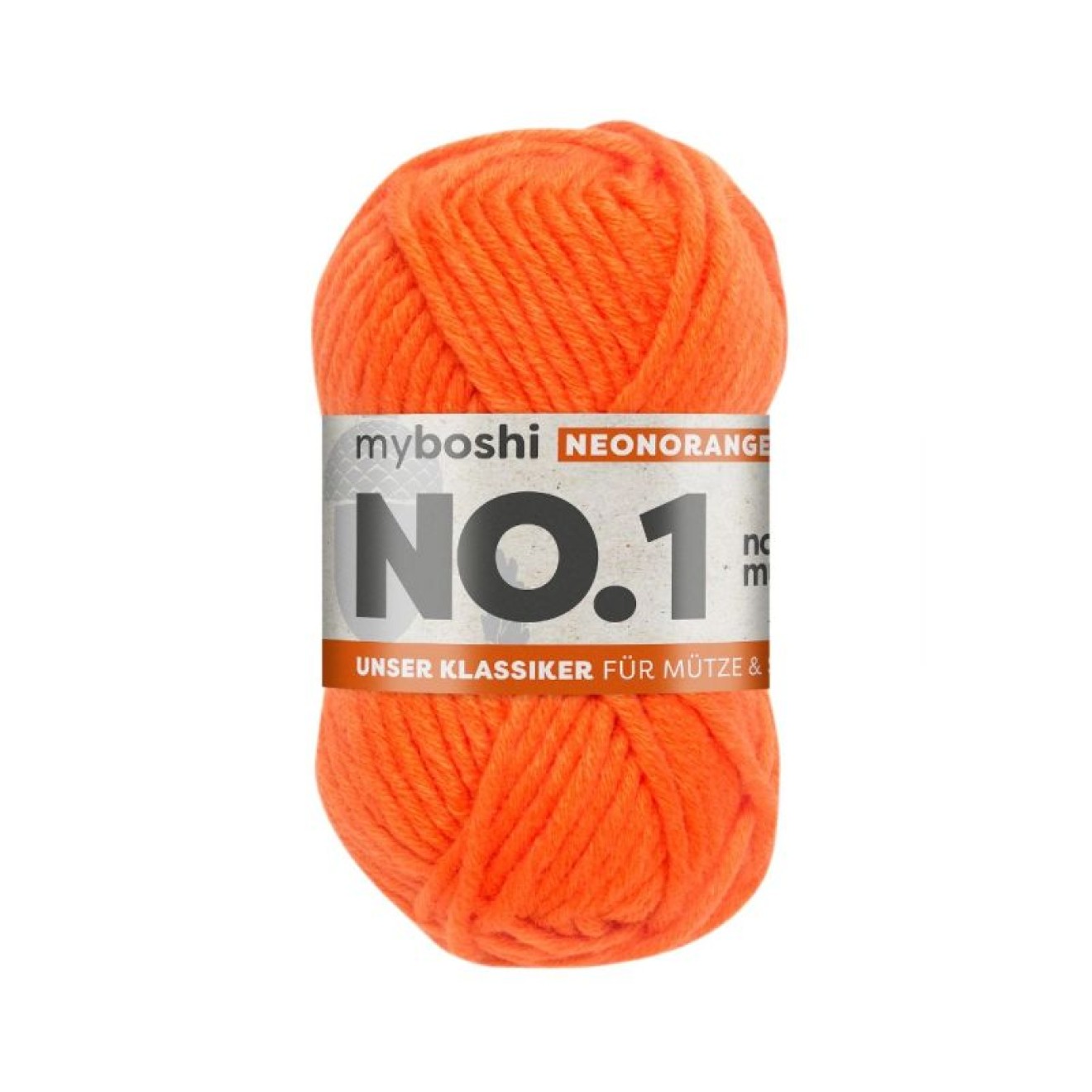 myboshi No. 1 colour col. Neonorange