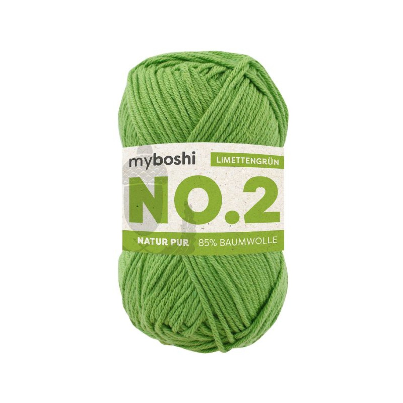 myboshi No. 2 colour col. Limettengrün