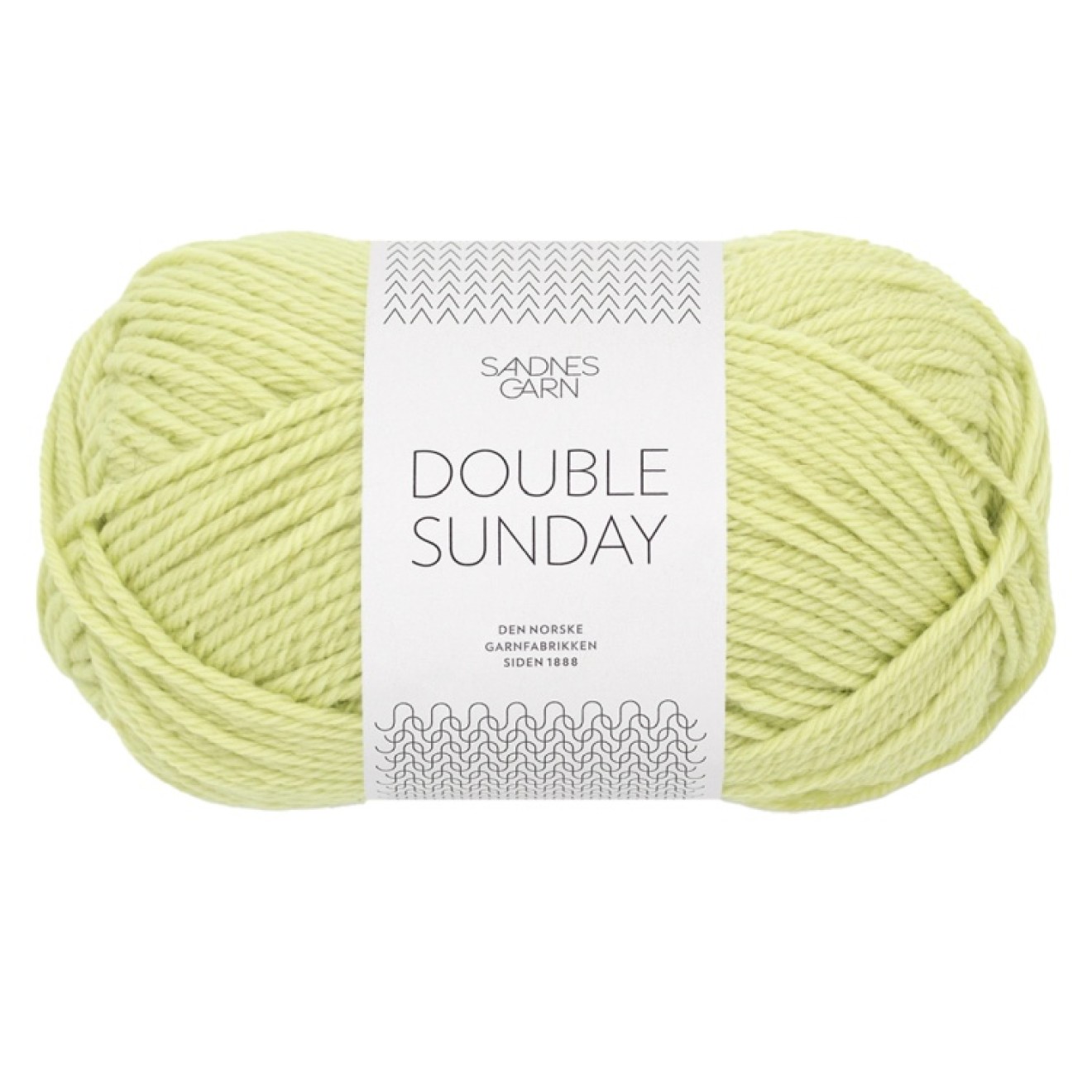 Sandnes Garn Double Sunday colour 9523 lime punch