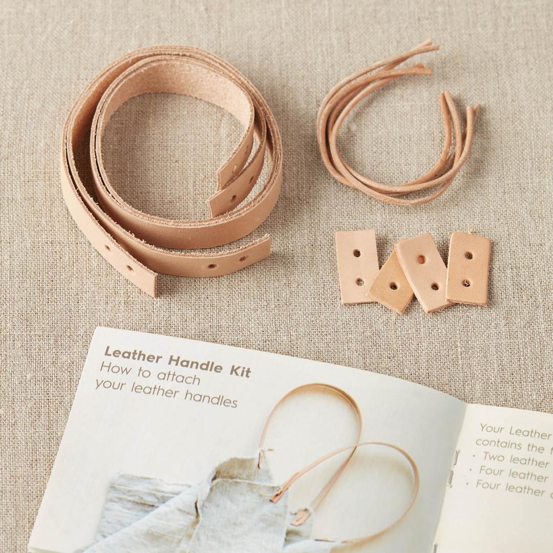 CocoKnits HW-COCOKNITS-leather-handle-kit-ledergriffe