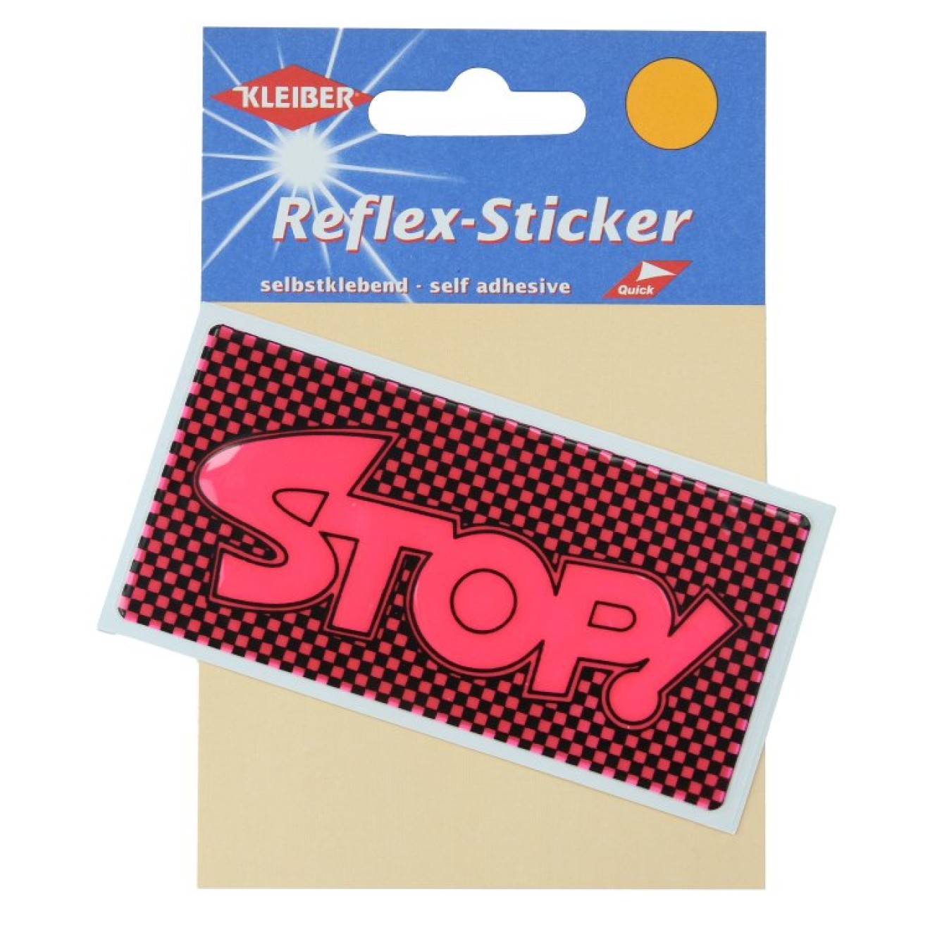 Kleiber Reflex-Sticker 64 pink
