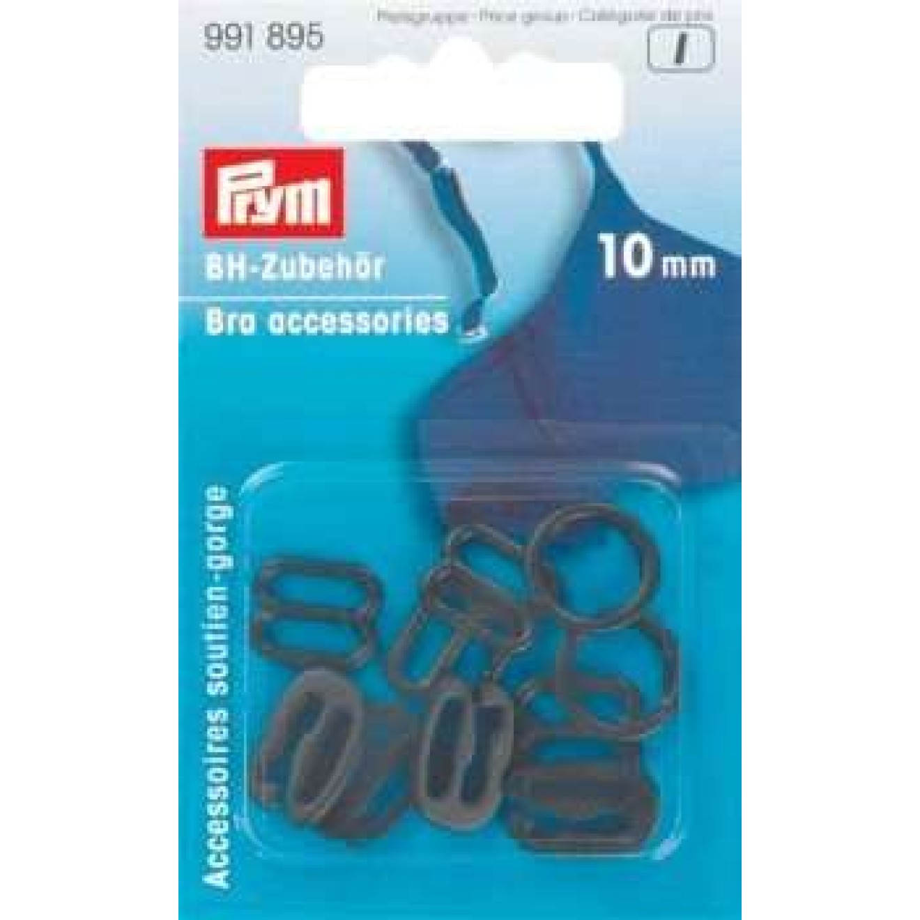 10 mm / black / 10 piece