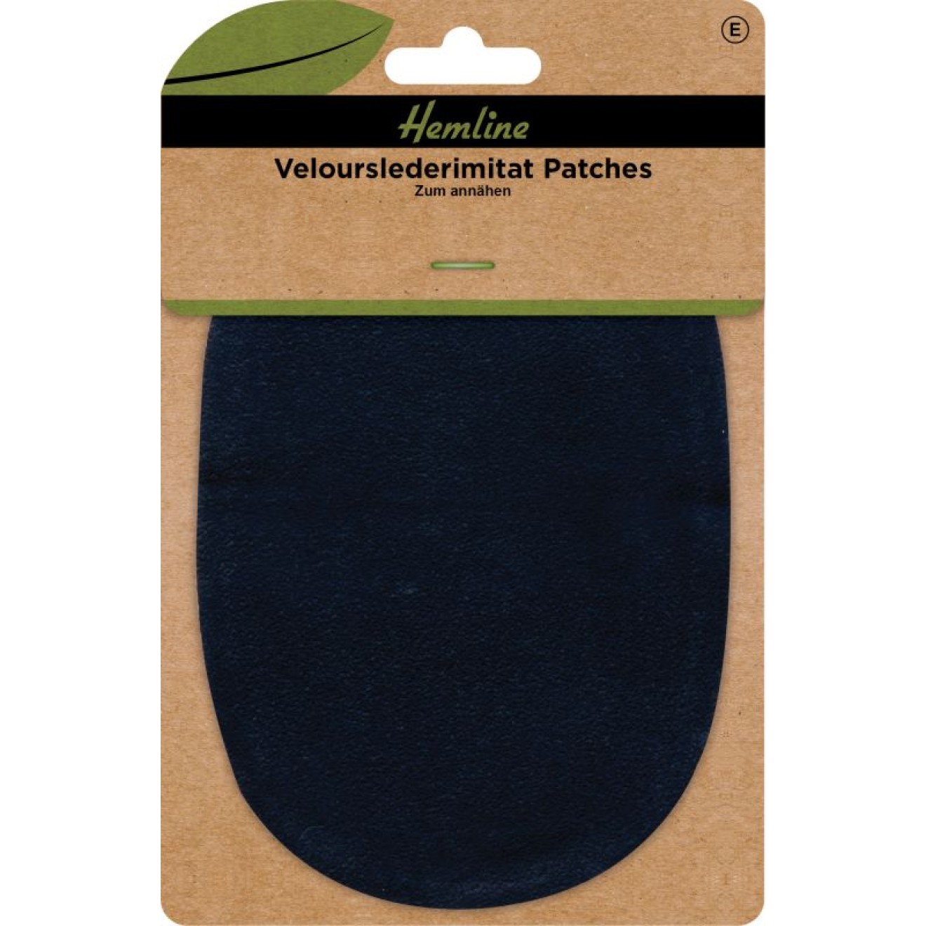 Hemline Velourslederimitat Patches