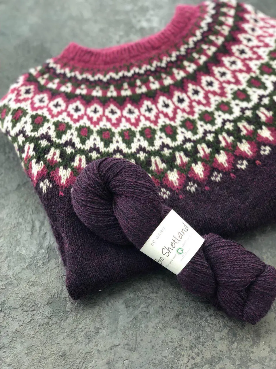 BC Garn Bio Shetland GOTS – 20 индиго синий