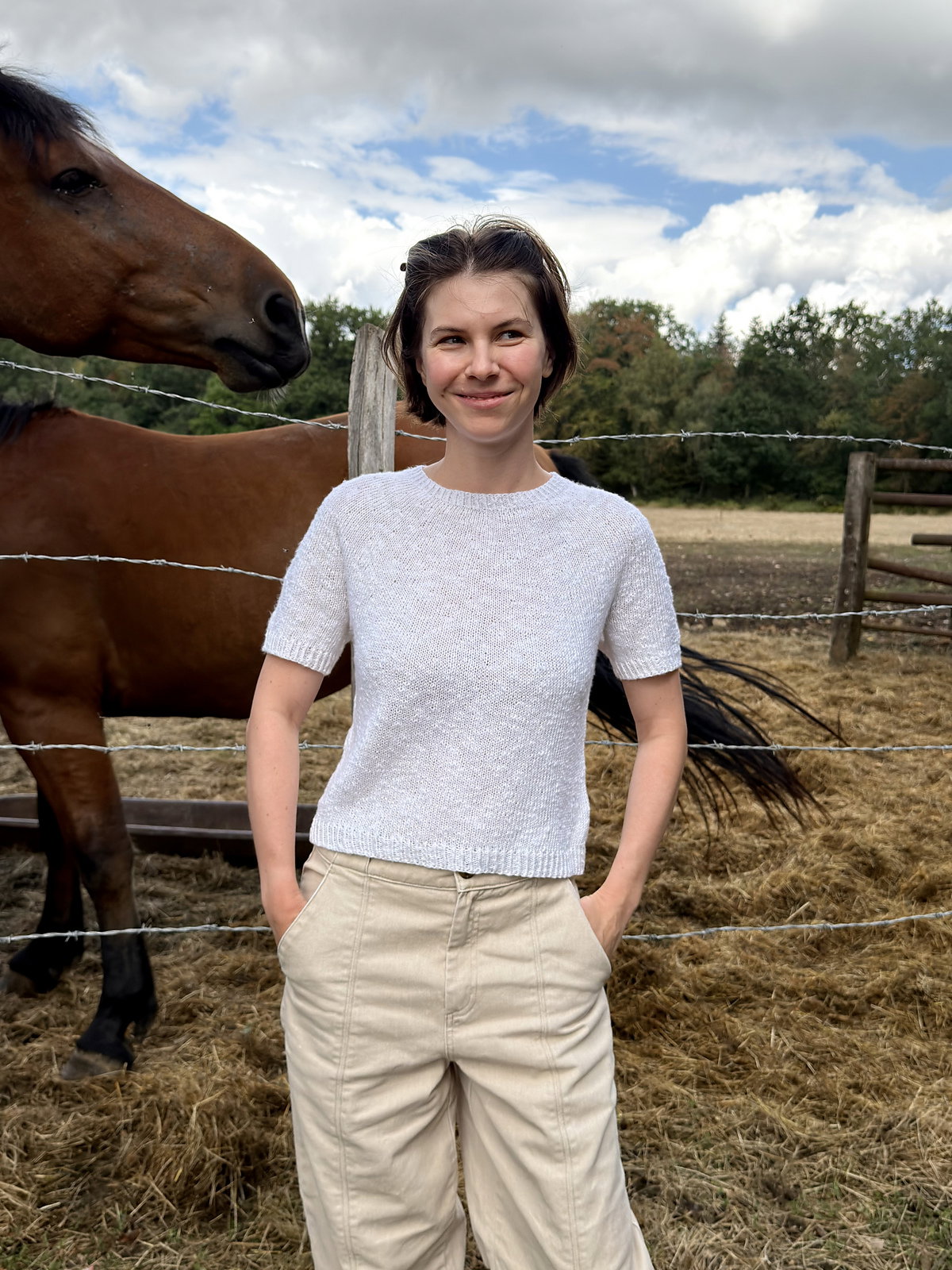 T-shirt Savannah – modèle de tricot (PDF, anglais)