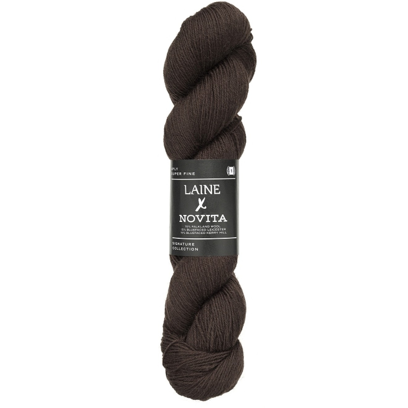Novita Laine 4-ply colour 6631 woodland bark