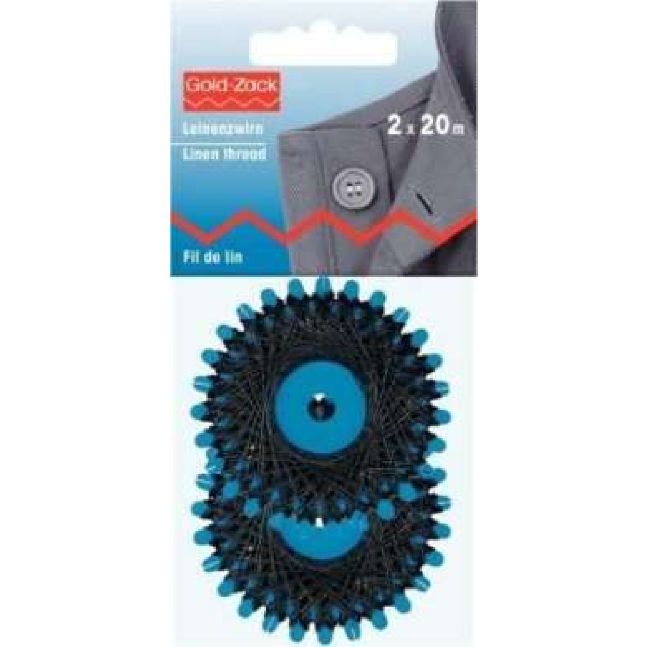 Prym Leinenzwirn 20 m colour black
