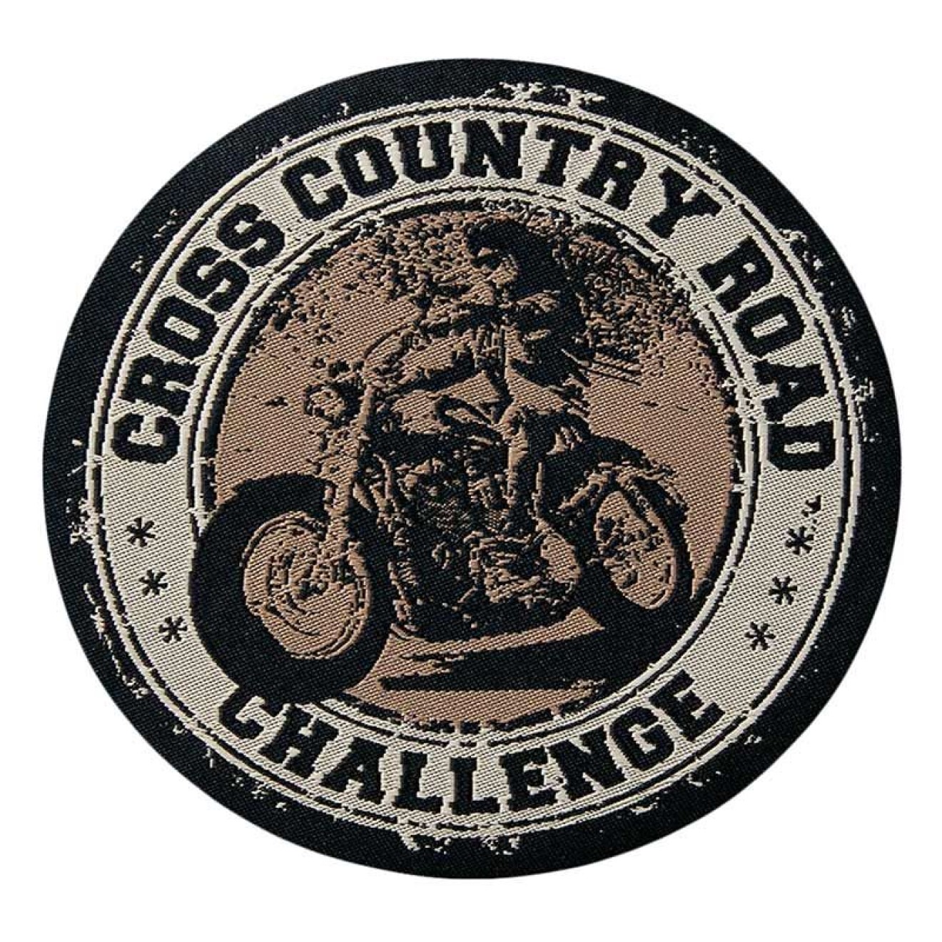Mono-Quick Applikationen - Teens and Jeans - aufbügelbar Farbe Cross Country Road Patch bunt