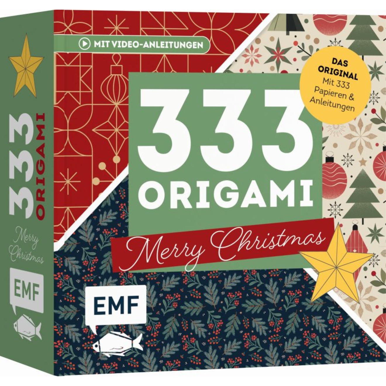 EMF 333 Origami - Merry Christmas 1 шт.