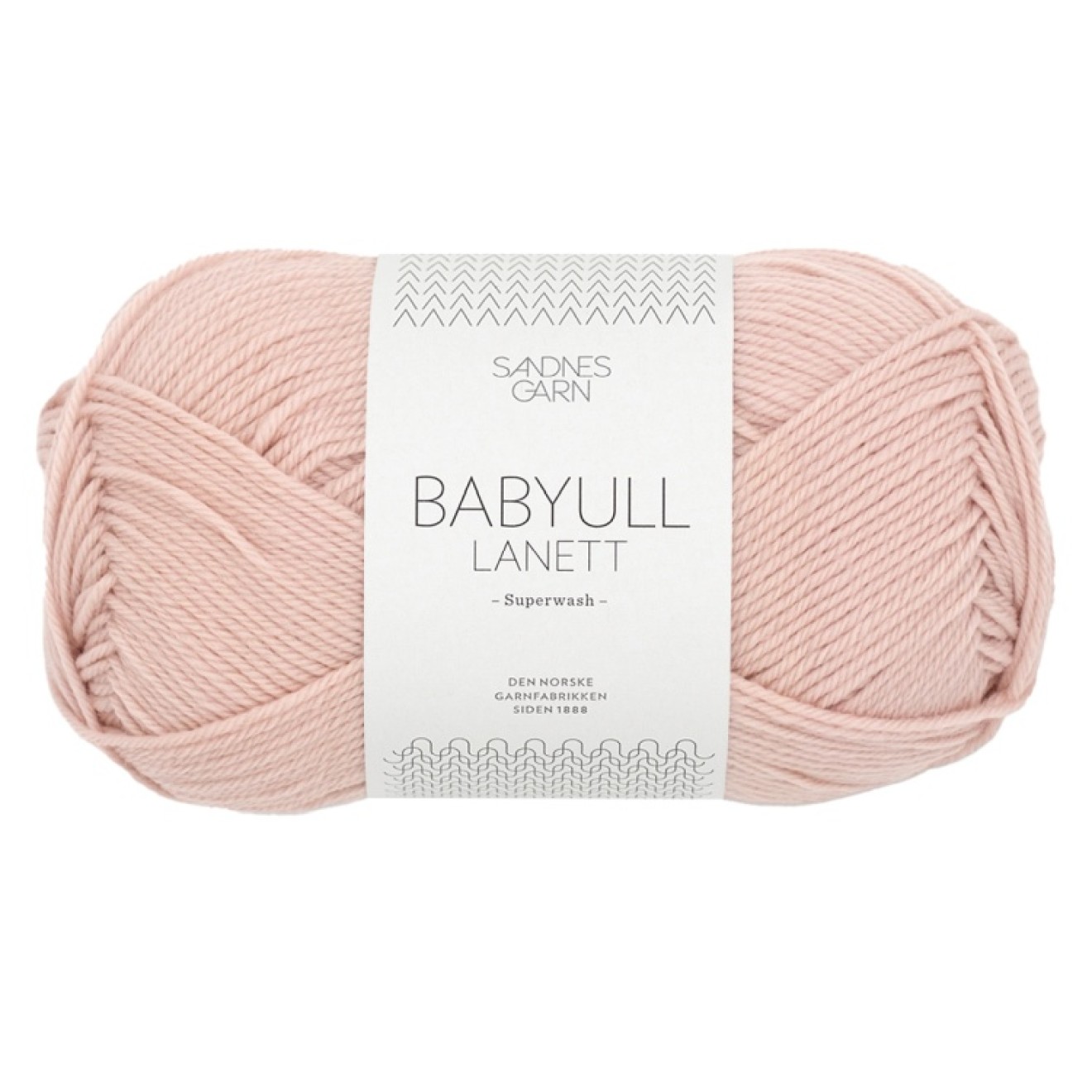 Sandnes Garn Babyull Lanett colour 3521 ballet shoes