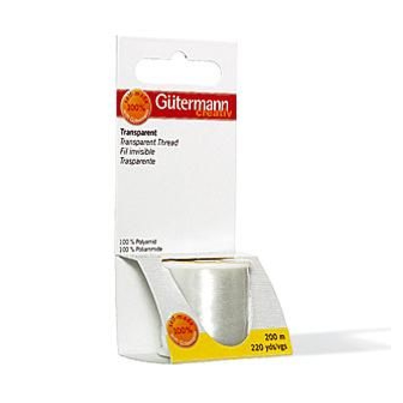 Gütermann creativ Transparent 200 m colour 0111 clear
