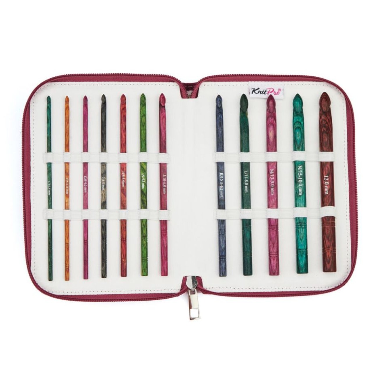 KnitPro Häkelnadel-Set Grande single-ended Dreamz Holz 3,50 - 12,00 mm