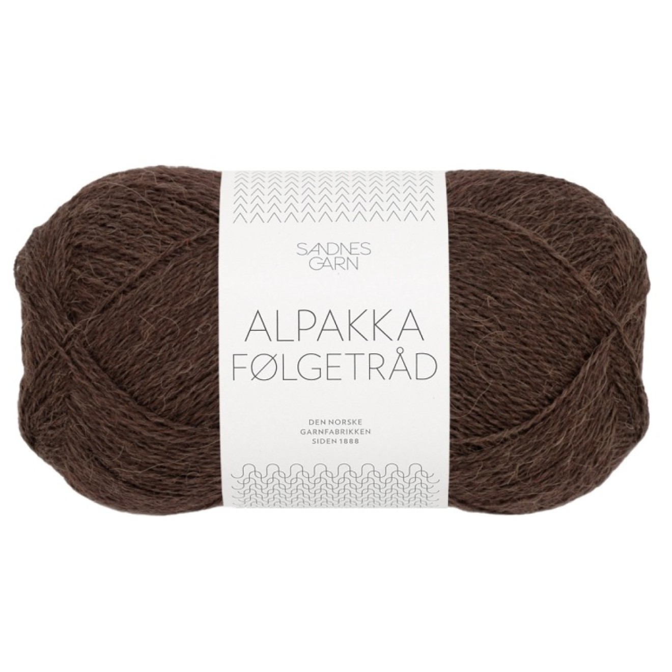 Sandnes Garn Alpakka Folgetrad colour 3091 cacao nibs