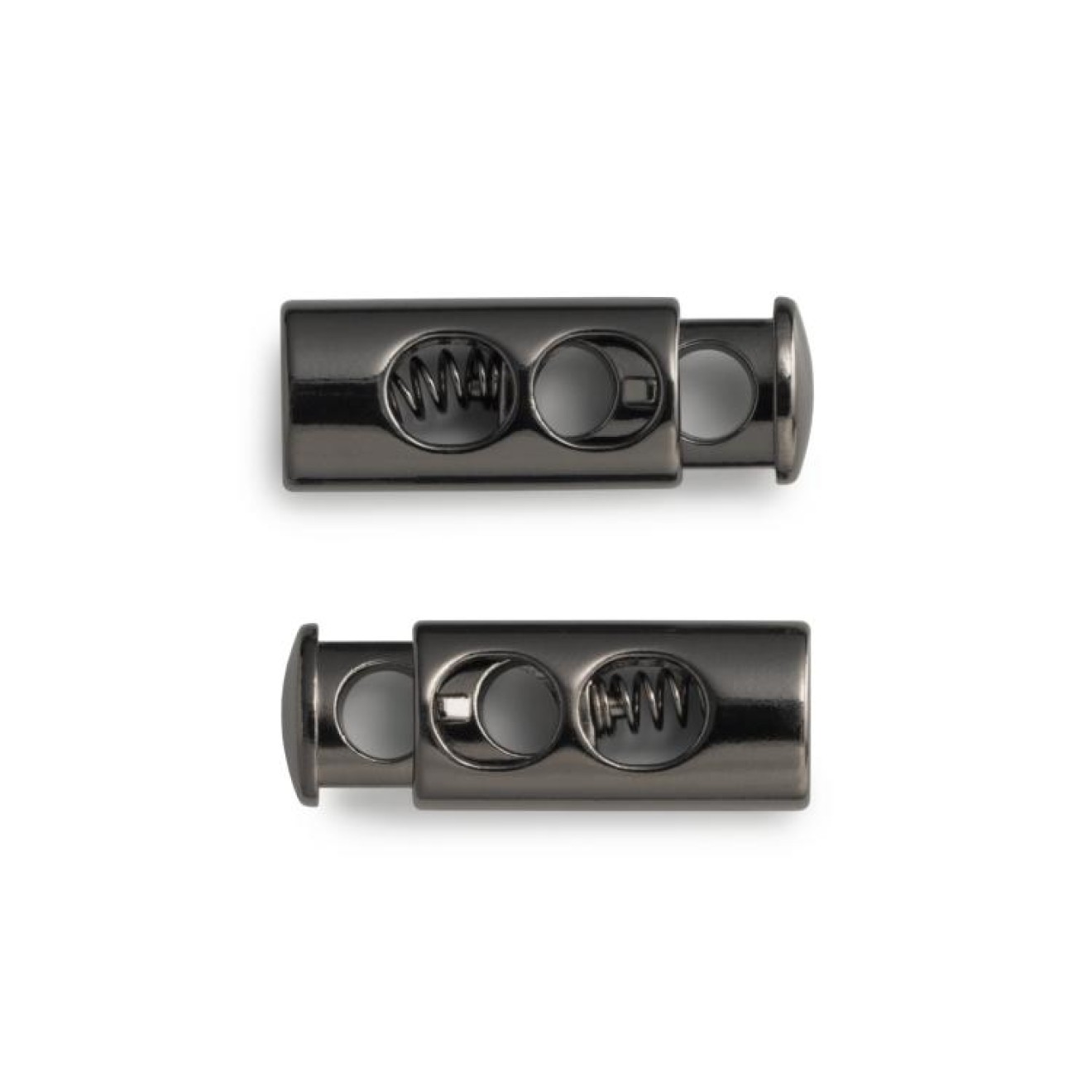 Prym Kordelstopper 2-Loch 9,7x26mm / gunmetal