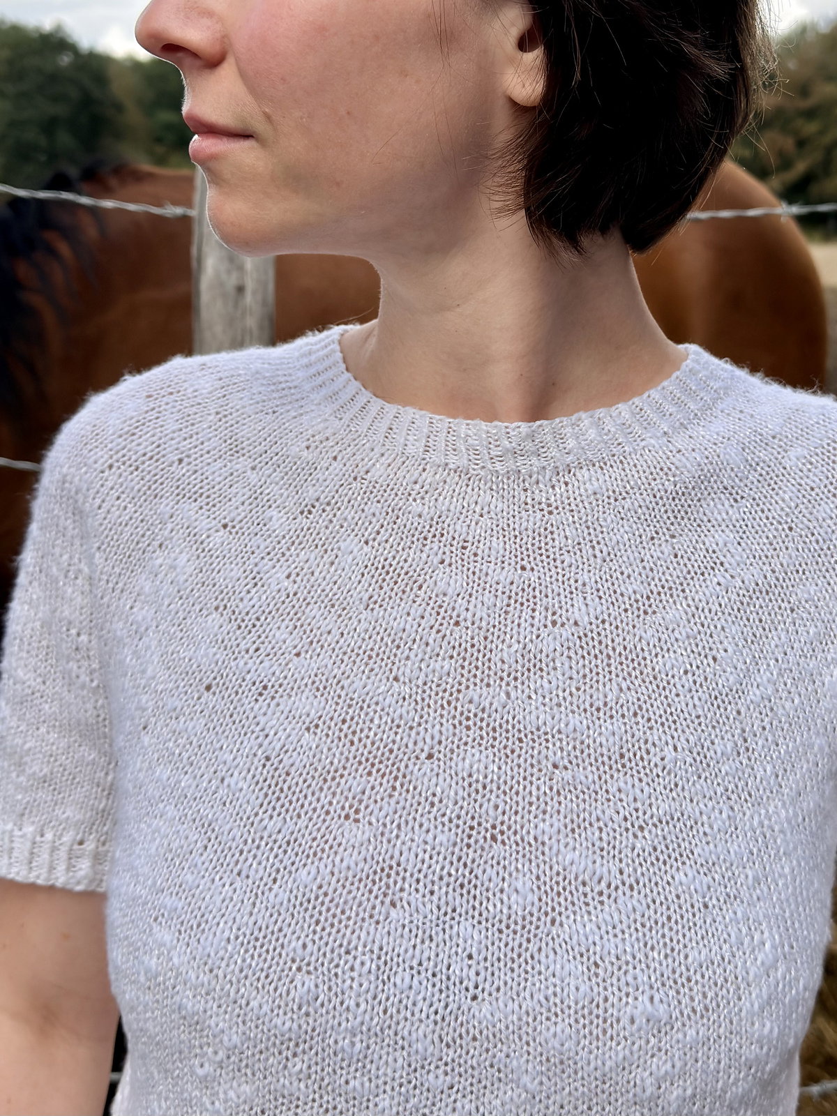 T-shirt Savannah – modèle de tricot, photo 3