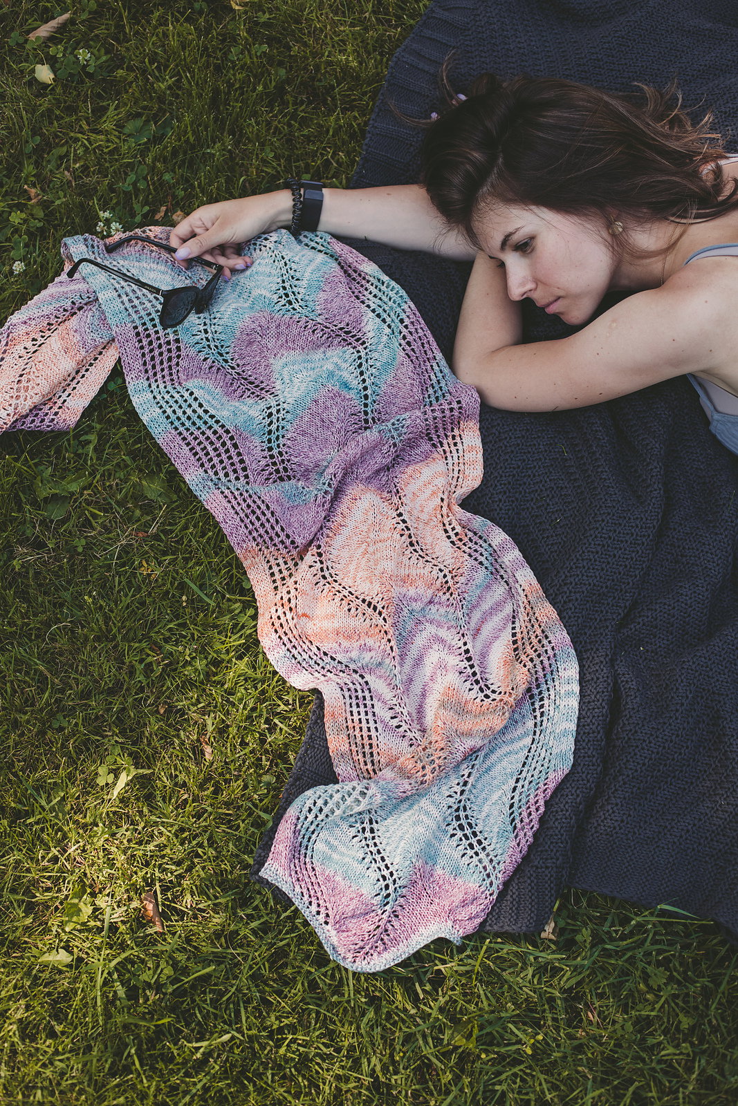 Étole Tahiti – modèle de tricot, photo 8