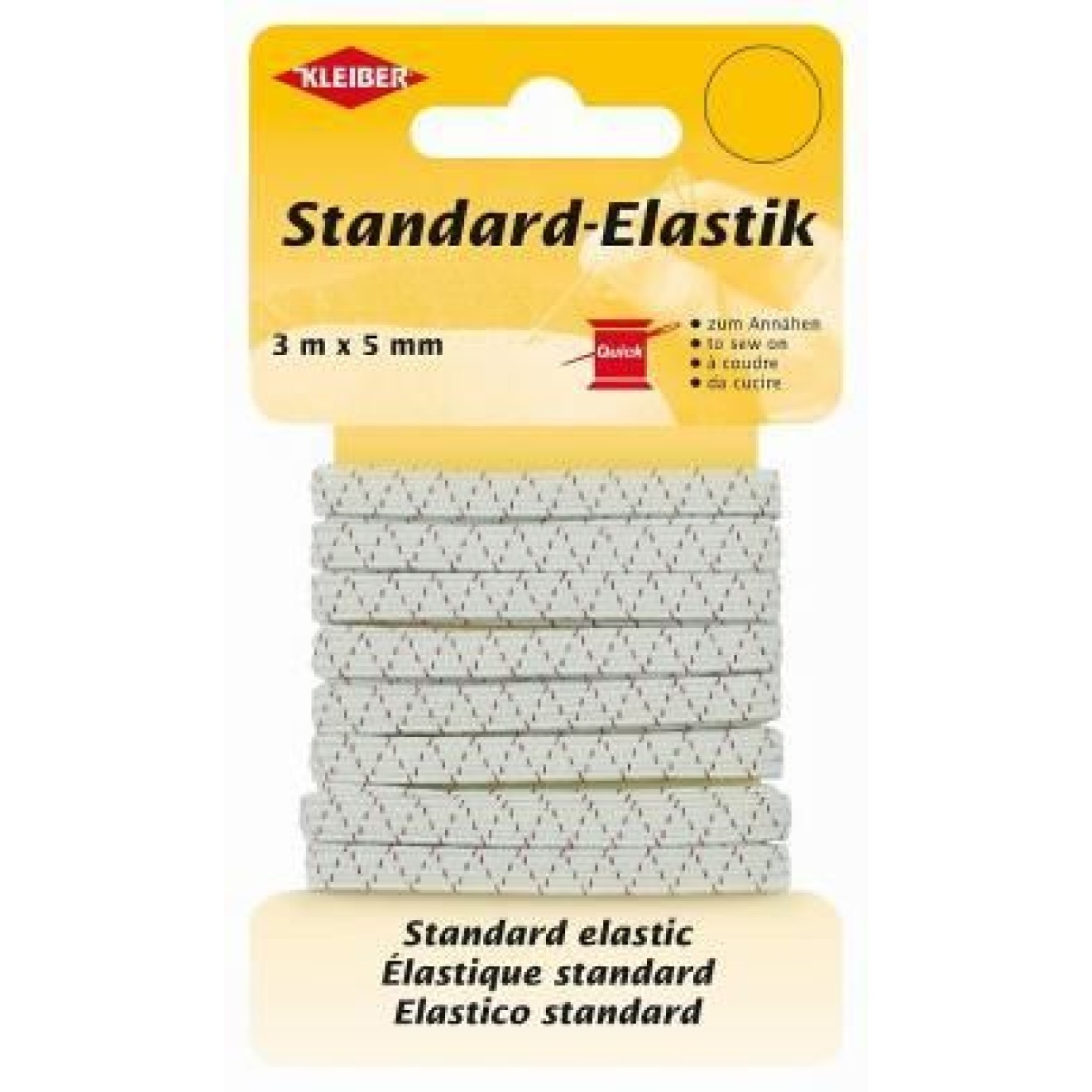 Kleiber Standard-Elastic 5 mm / weiß