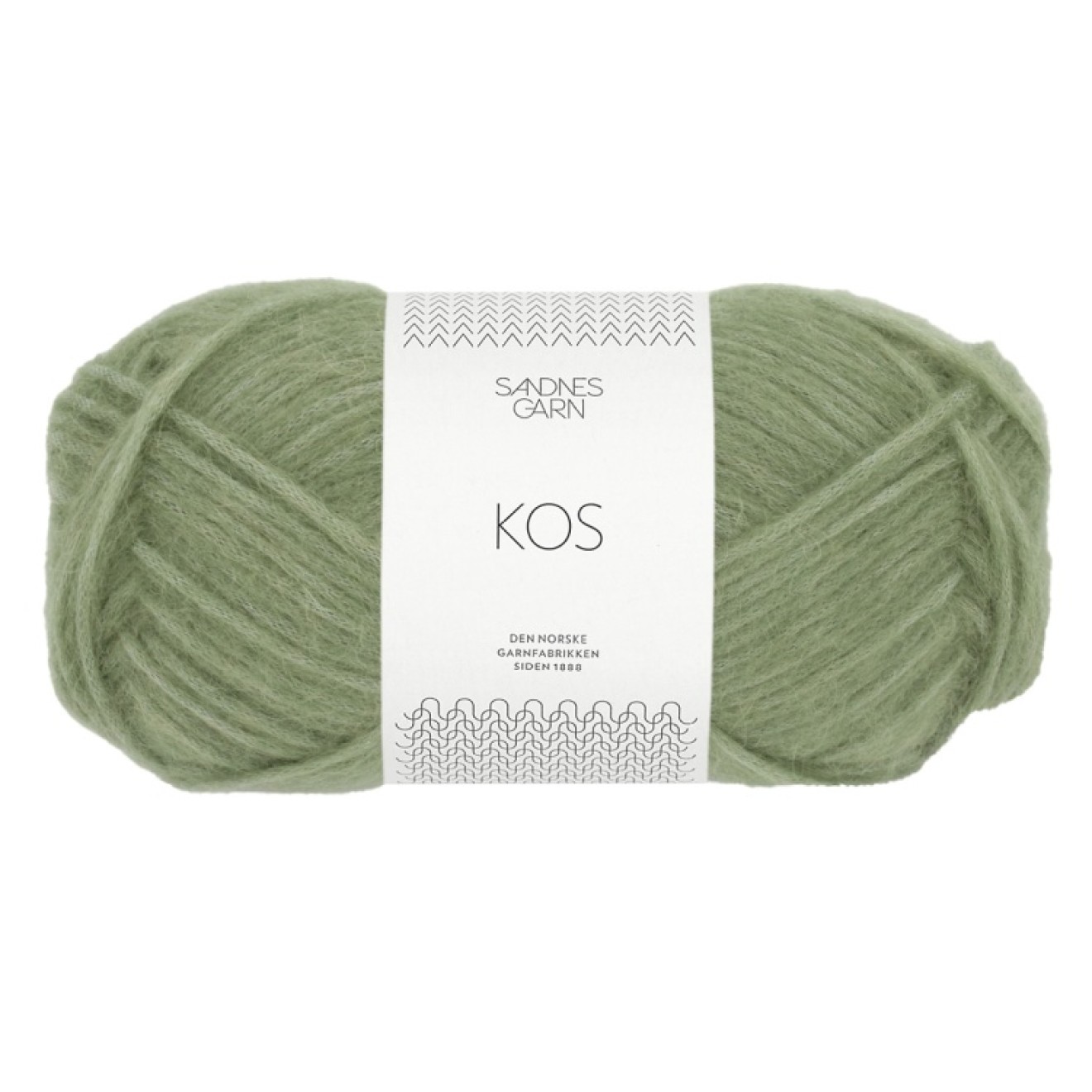 Sandnes Garn Kos colour 9052 dark powder green