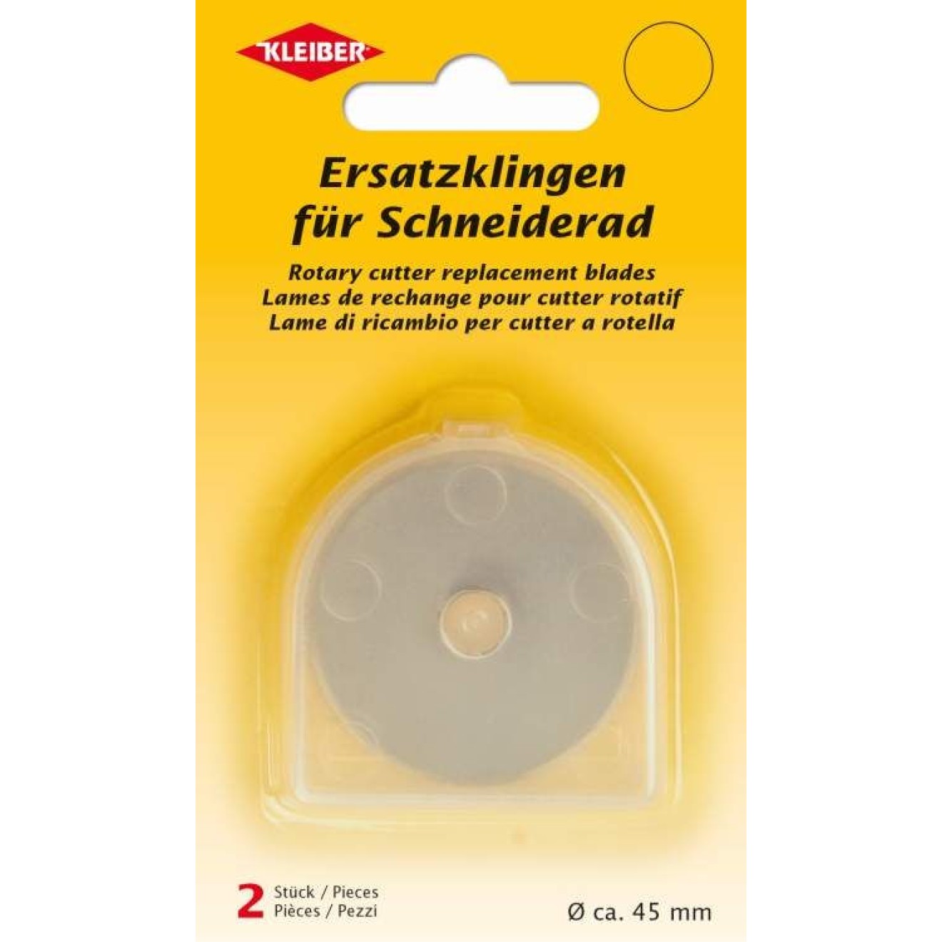 Kleiber Ersatzklingen für Schneiderad ca. 45 mm