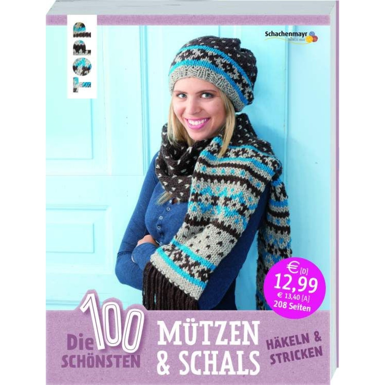 frechverlag Buch 16,2x21 cm / Die 100 schönsten Mützen&Schals