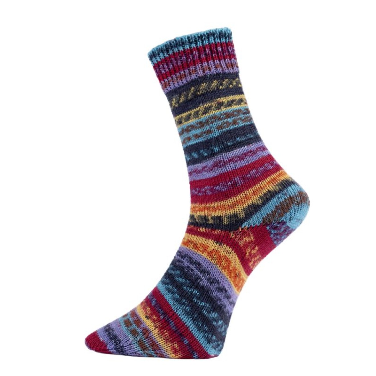 Pro Lana Fjord Socks Puzzle yarn in shade 80