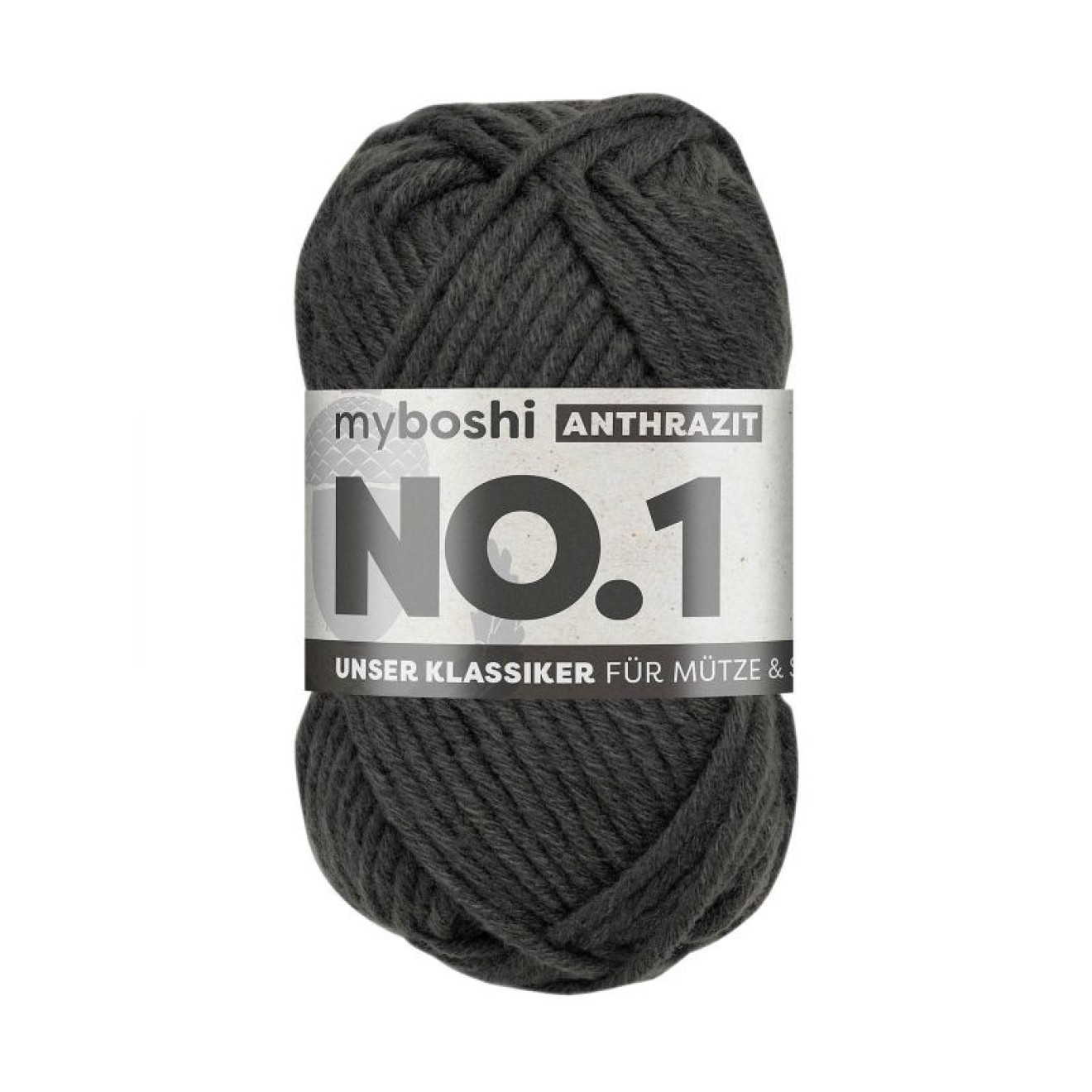 myboshi No. 1 colour col. Anthrazit