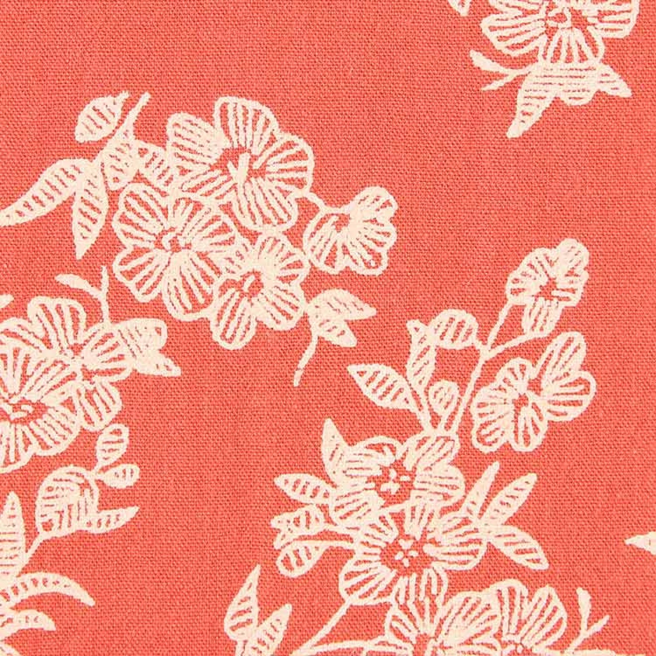 HANABI Washed Cotton Flowers colour 004 rust