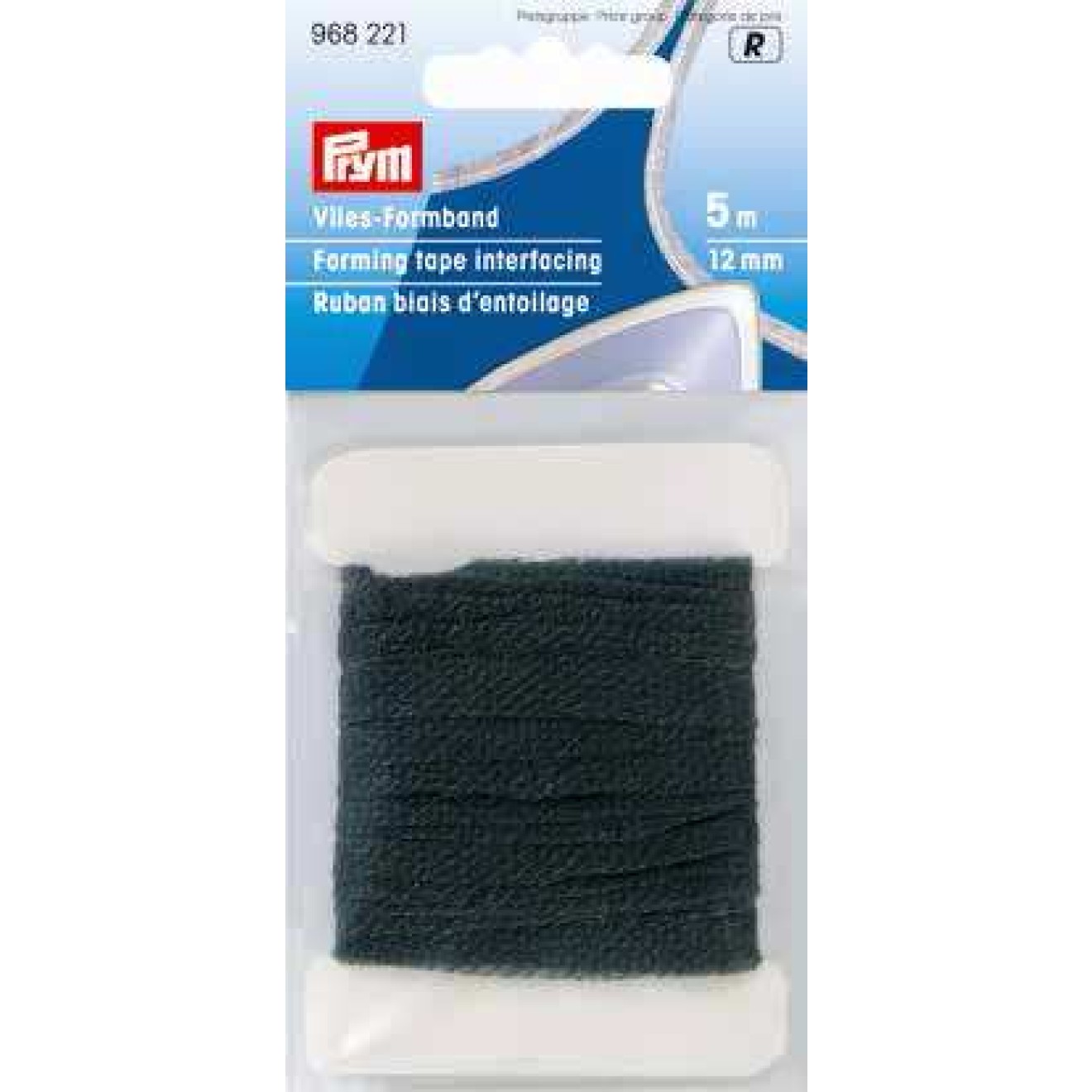 Prym interfacing shaping tape 12 mm / anthrazit