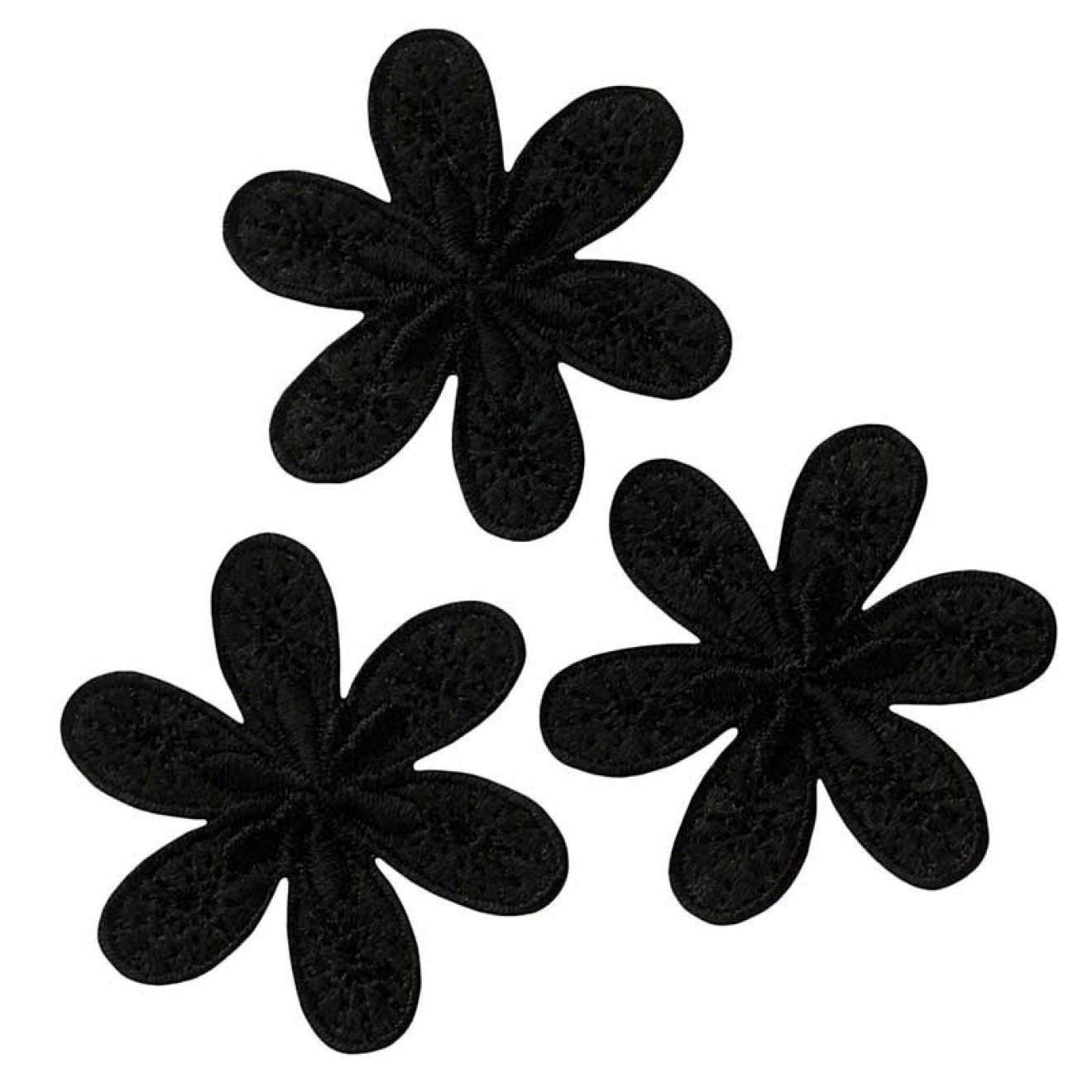 Mono-Quick appliques - Fashion and Home - iron-on colour black