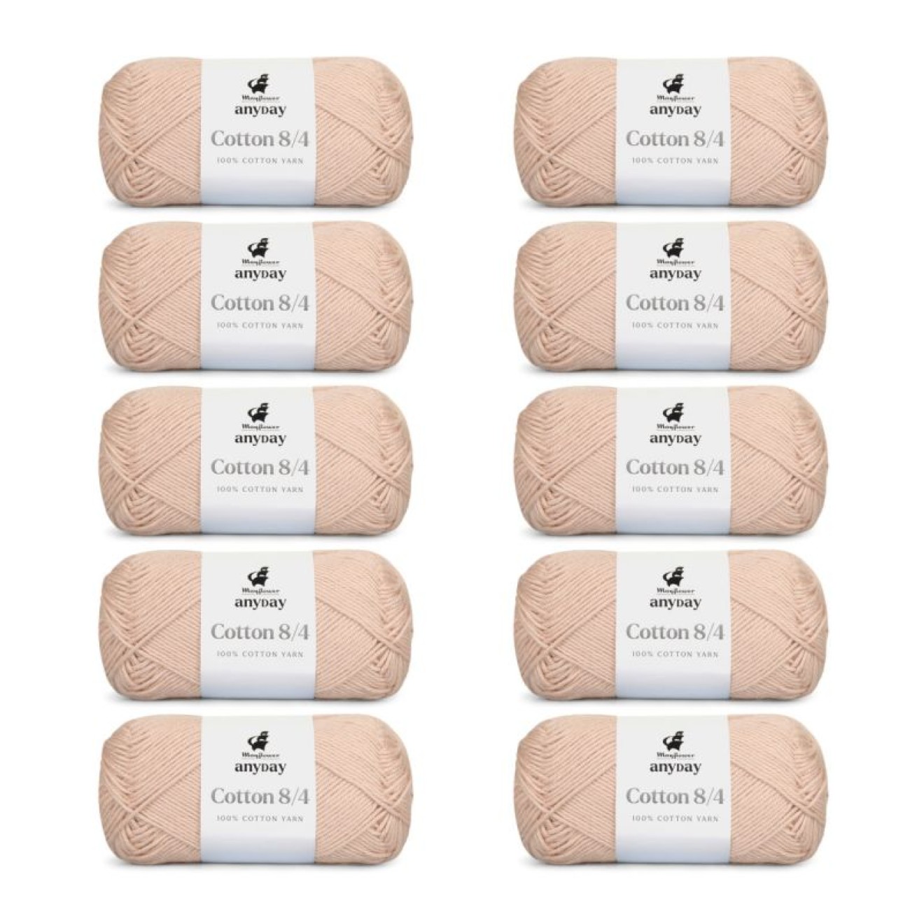 Mayflower Anyday Cotton 8/4 Farbe 004 sand