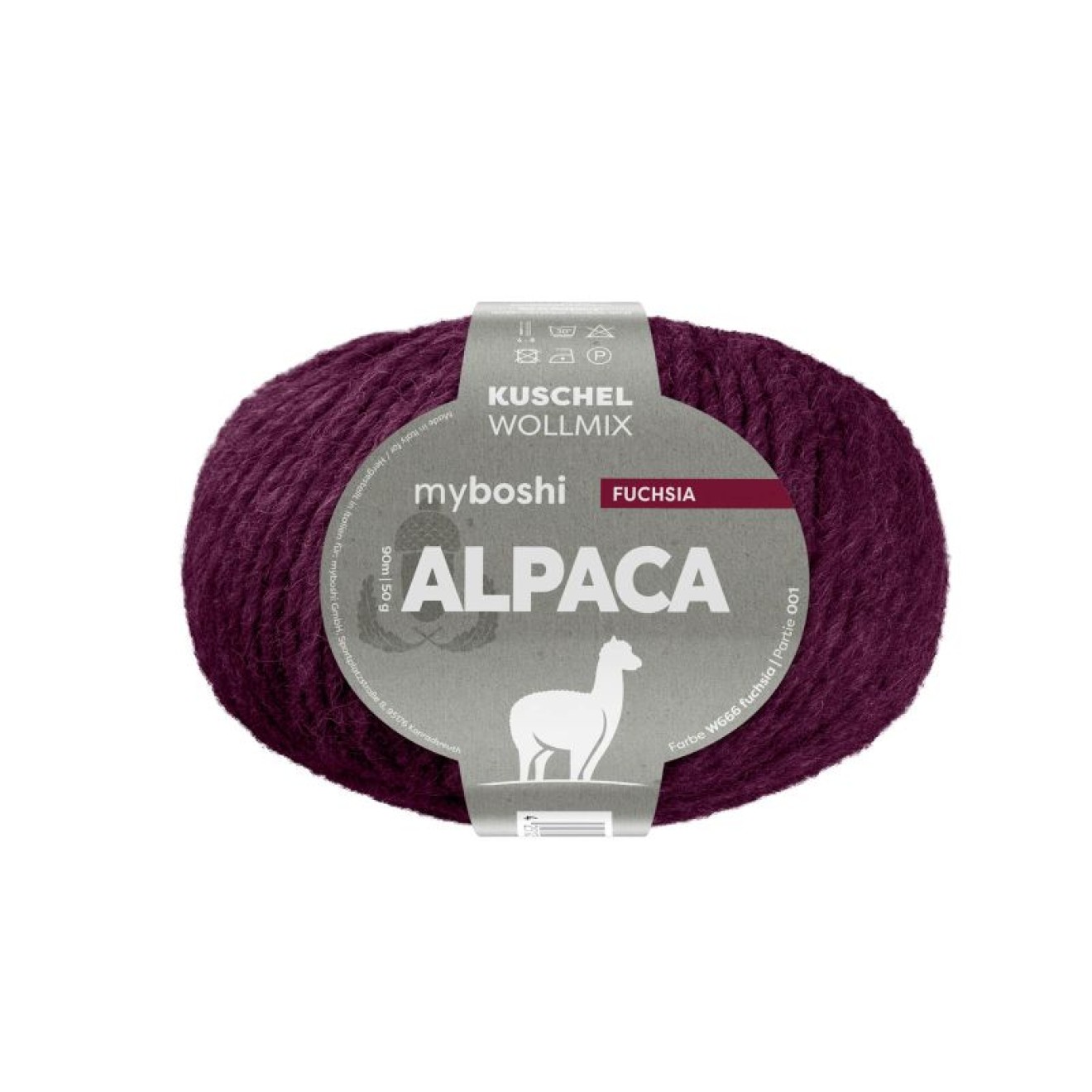 myboshi Alpaca colour col. Fuchsia