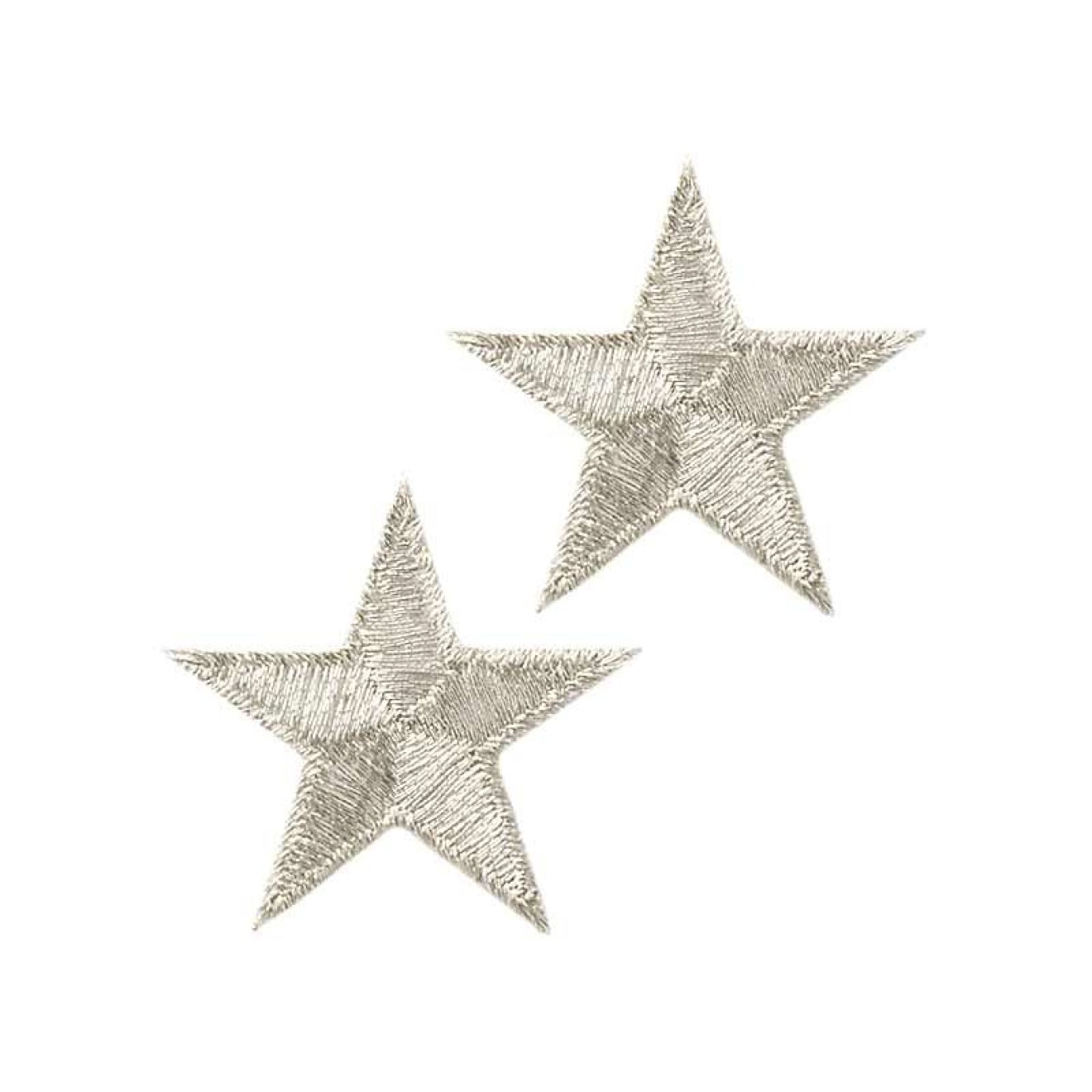 Mono-Quick appliques - Fashion and Home - iron-on colour silver