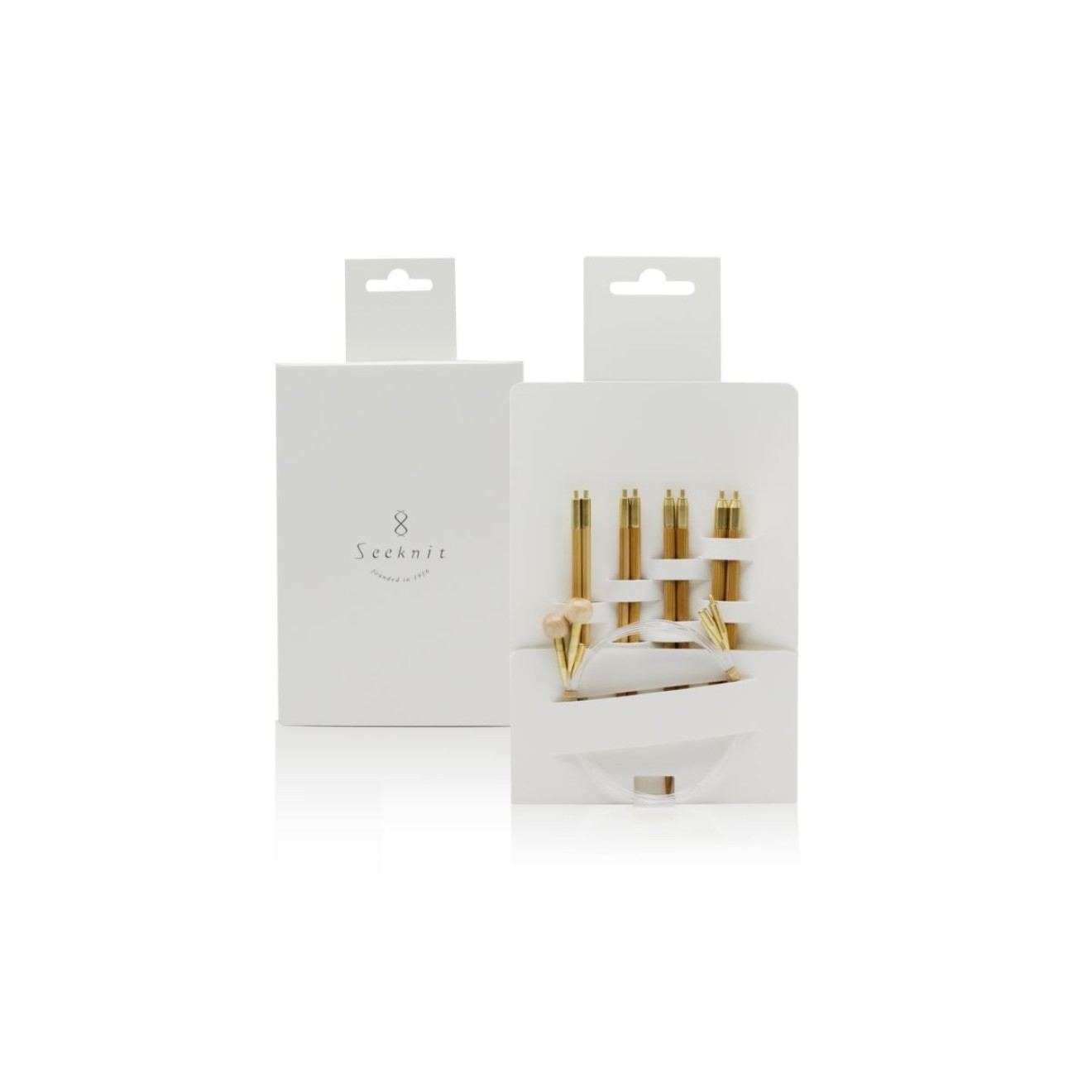 SEEKNIT needle set interchangeable needle tips 3,50 - 5,00 mm / 12,5 cm