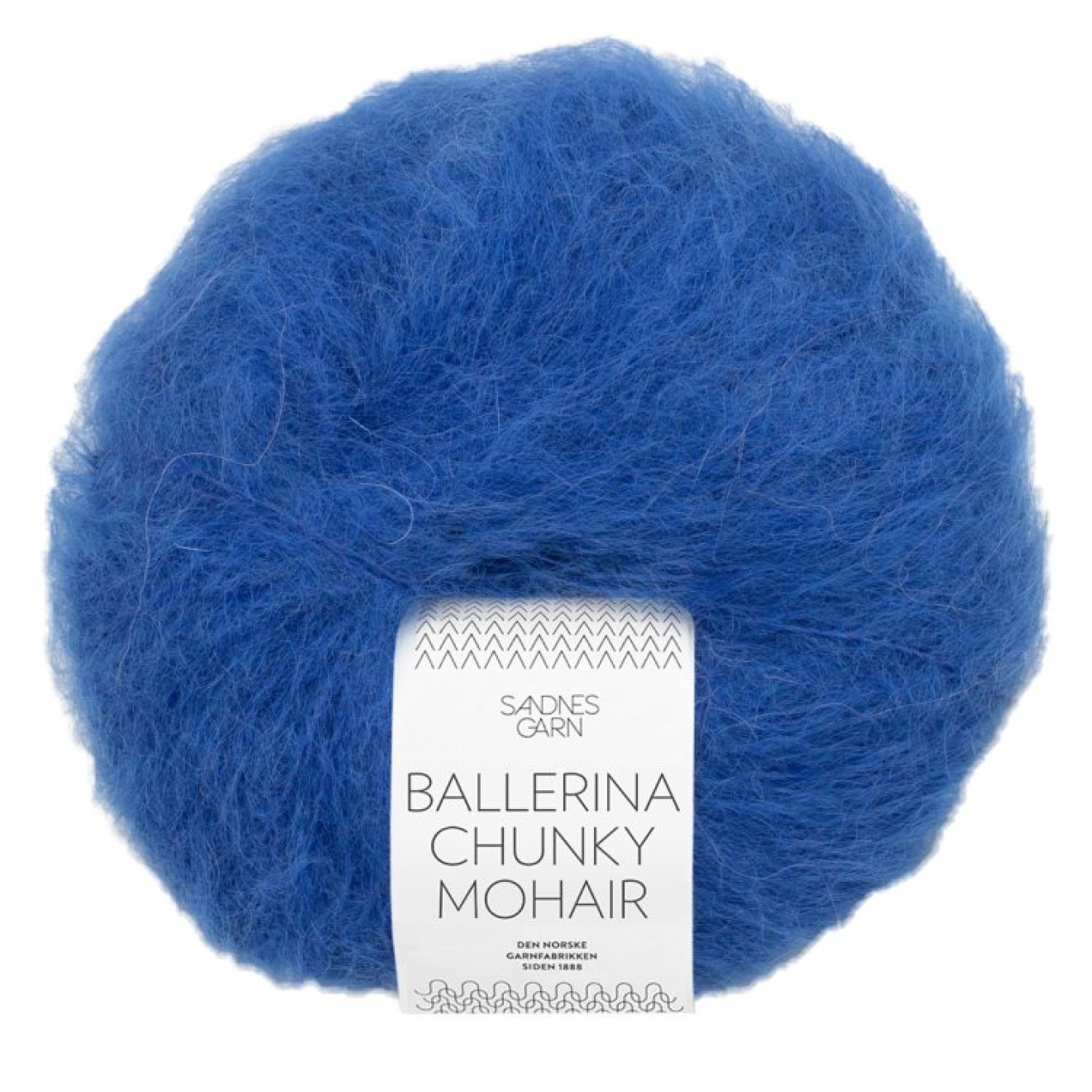 Sandnes Garn Ballerina Chunky Mohair colour 5845 dazzling blue