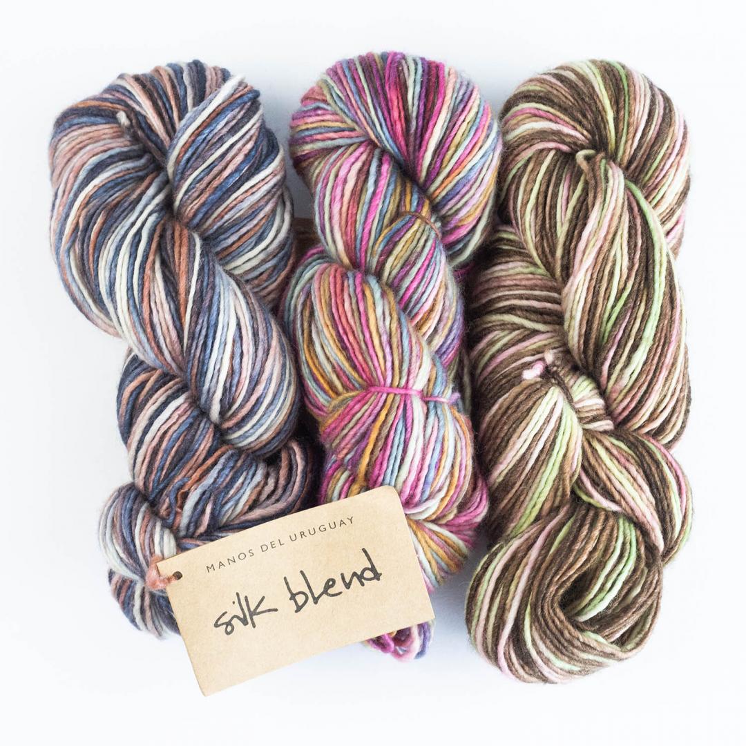 Manos del Uruguay Silk Blend Farbverlauf handgefärbt yarn