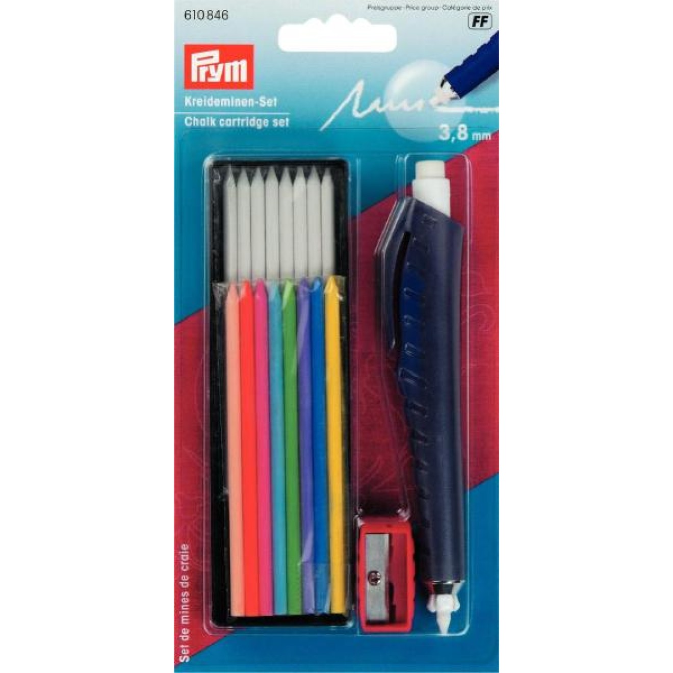 Prym Kreideminen-Set farbig sortiert