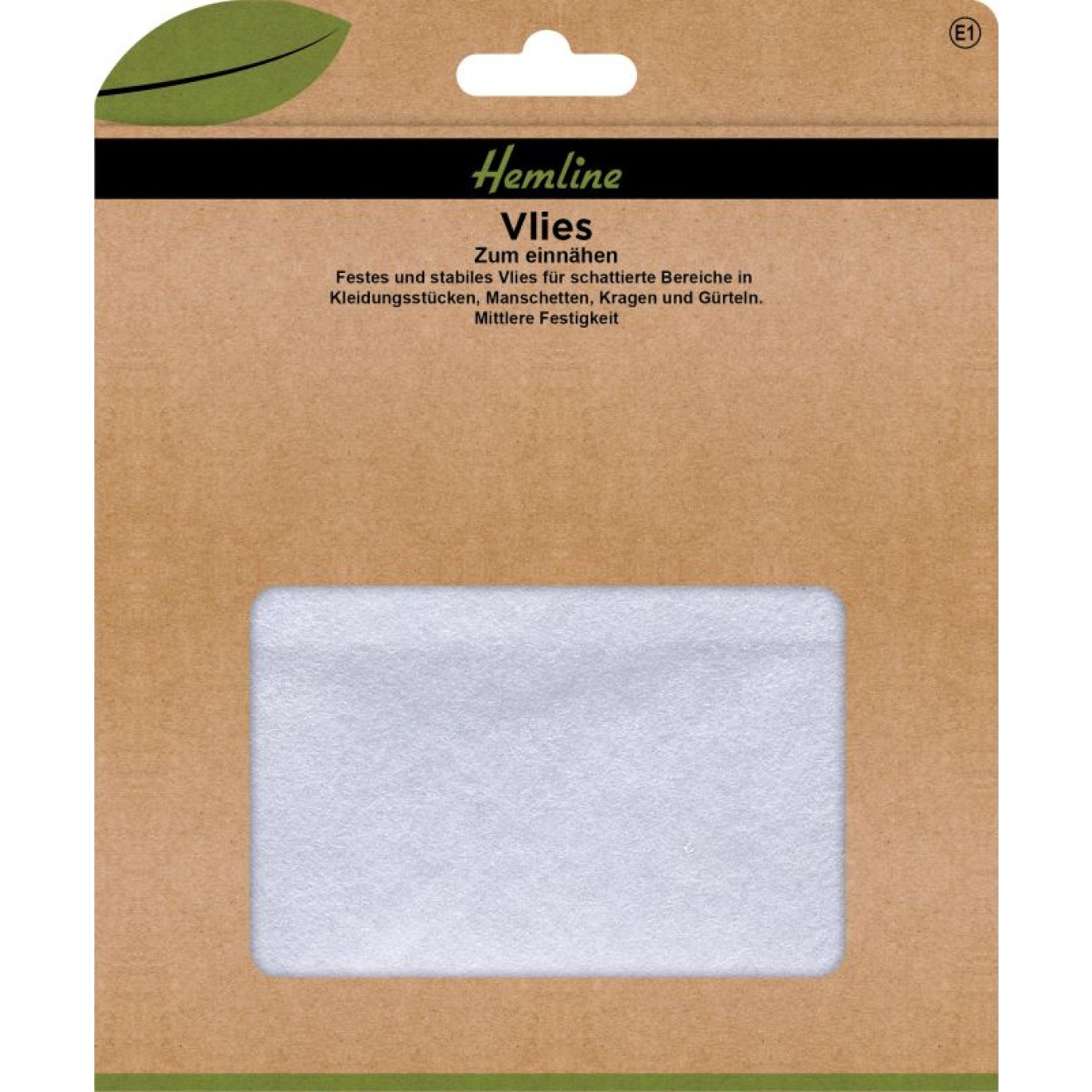 Hemline Vlies