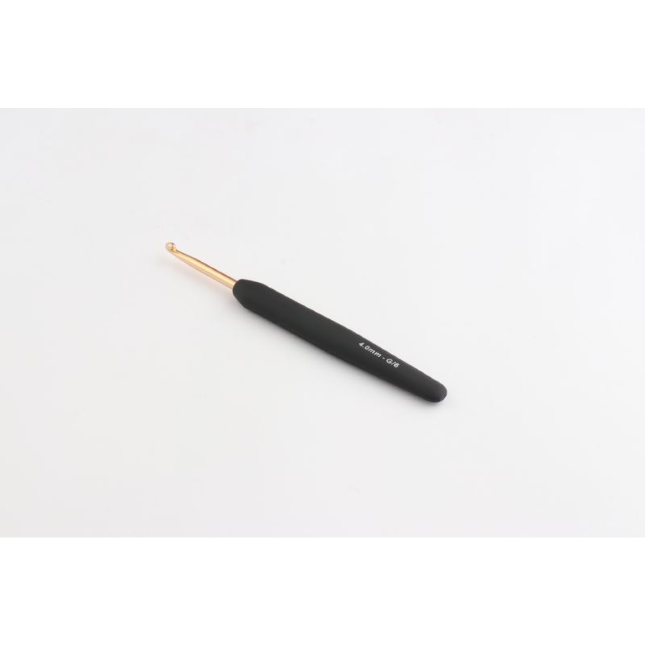 KnitPro crochet hook with soft grip 4,00 mm