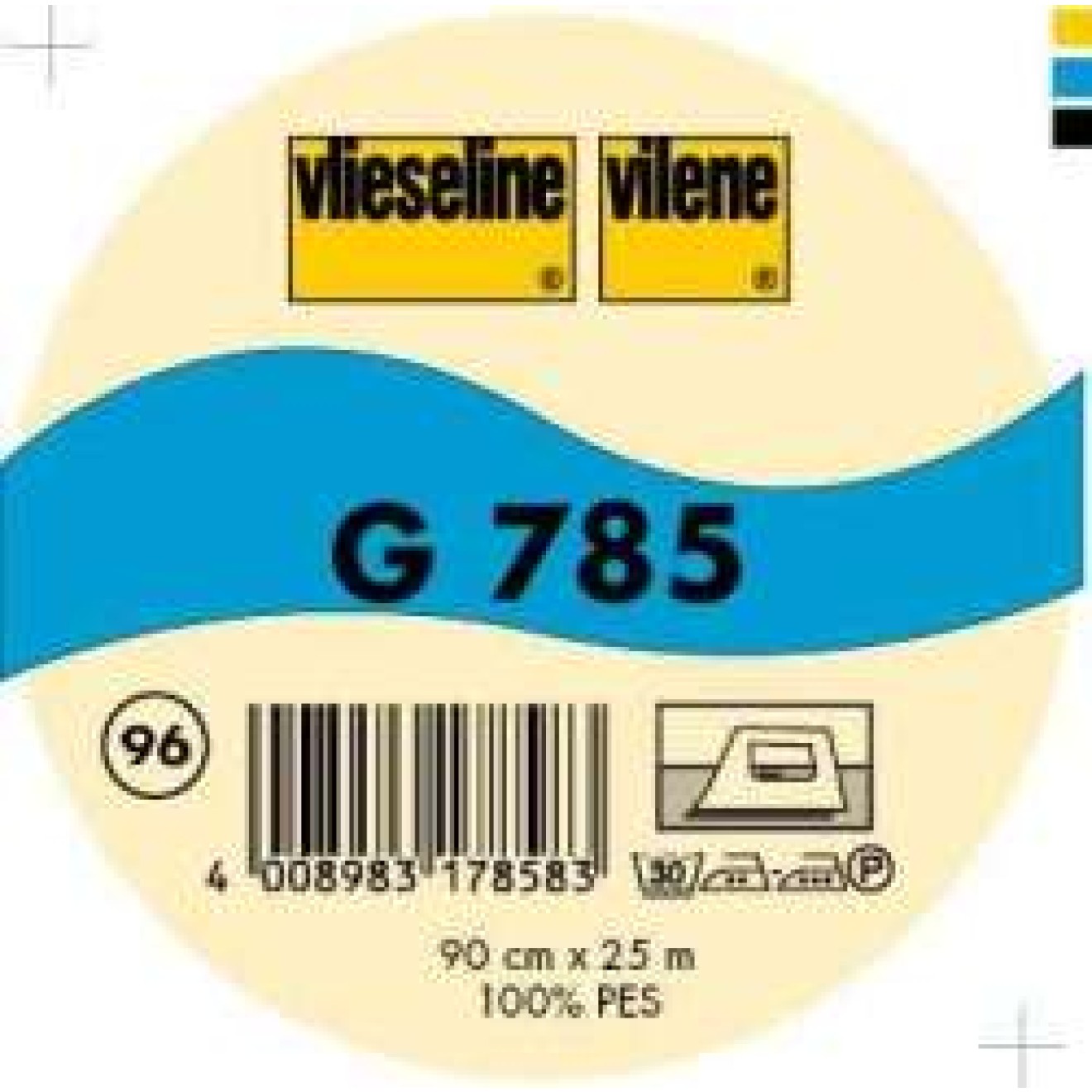 Vlieseline Gewebeeinlage G785 colour black