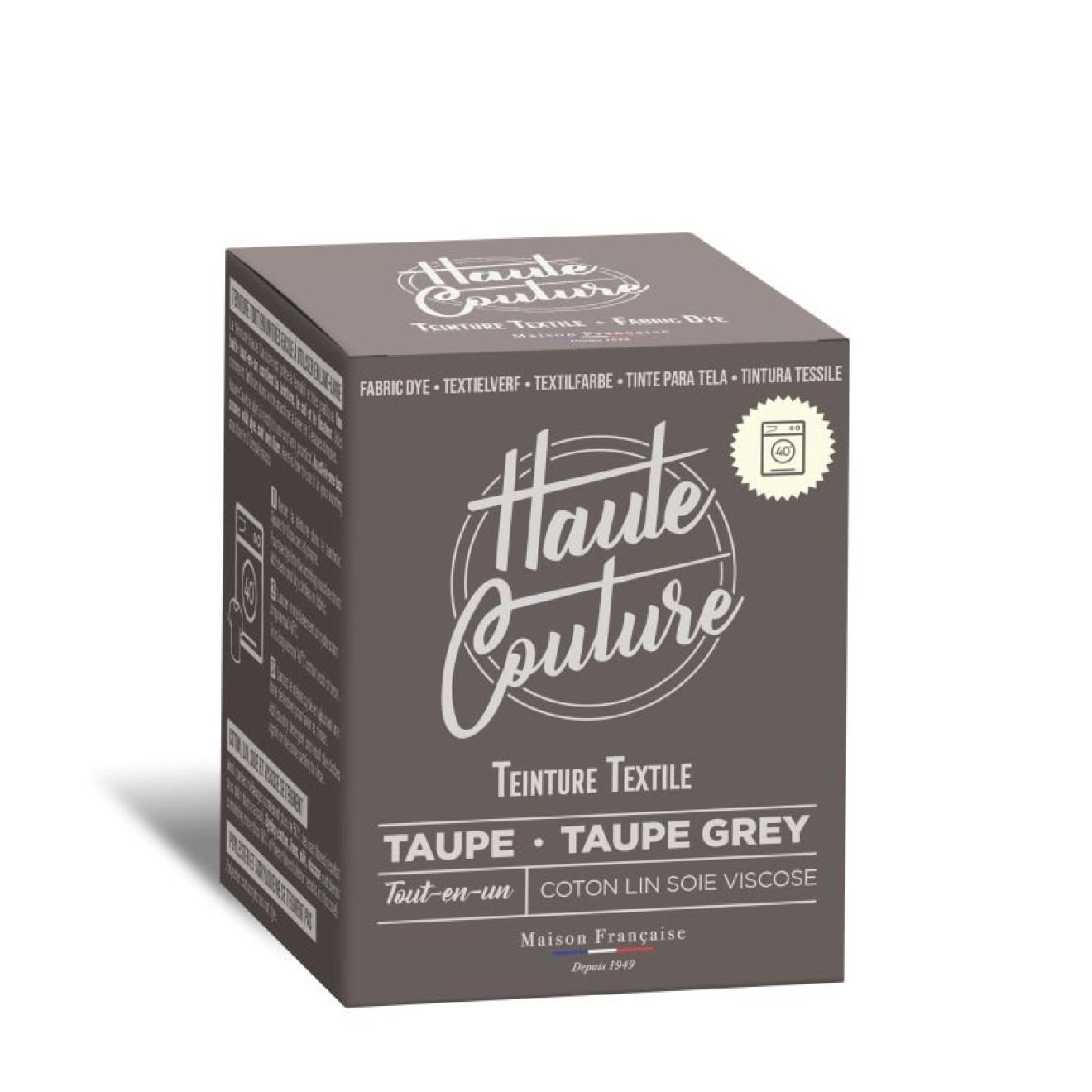 Haute Couture Textilfarbe colour taupe