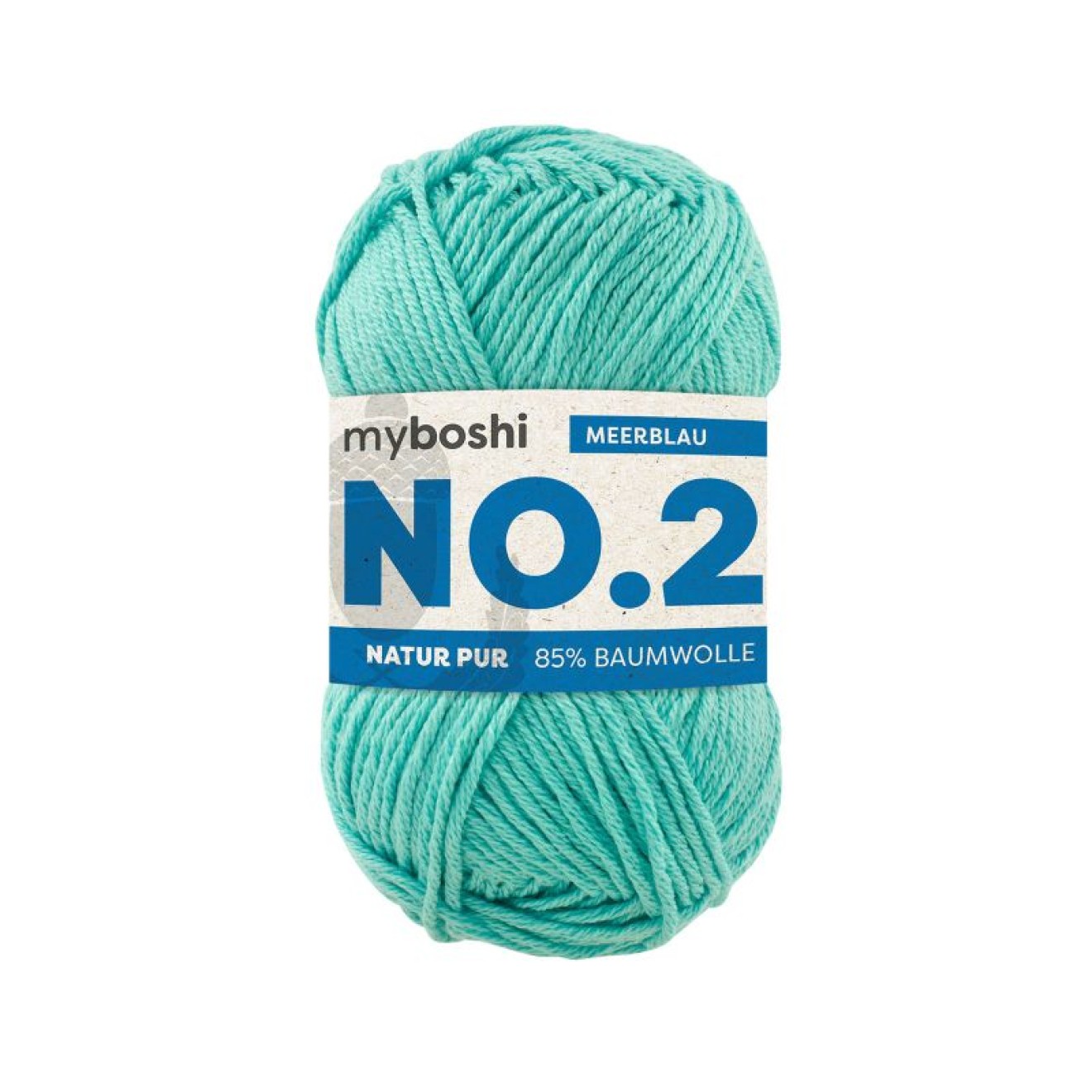myboshi No. 2 colour col. Meerblau