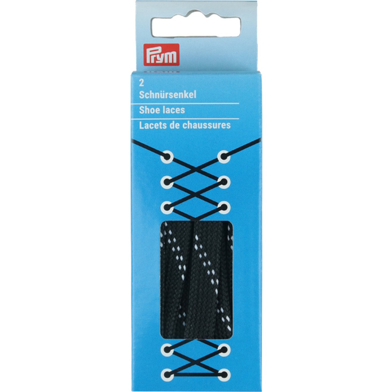 10 mm / black/white / 100 cm