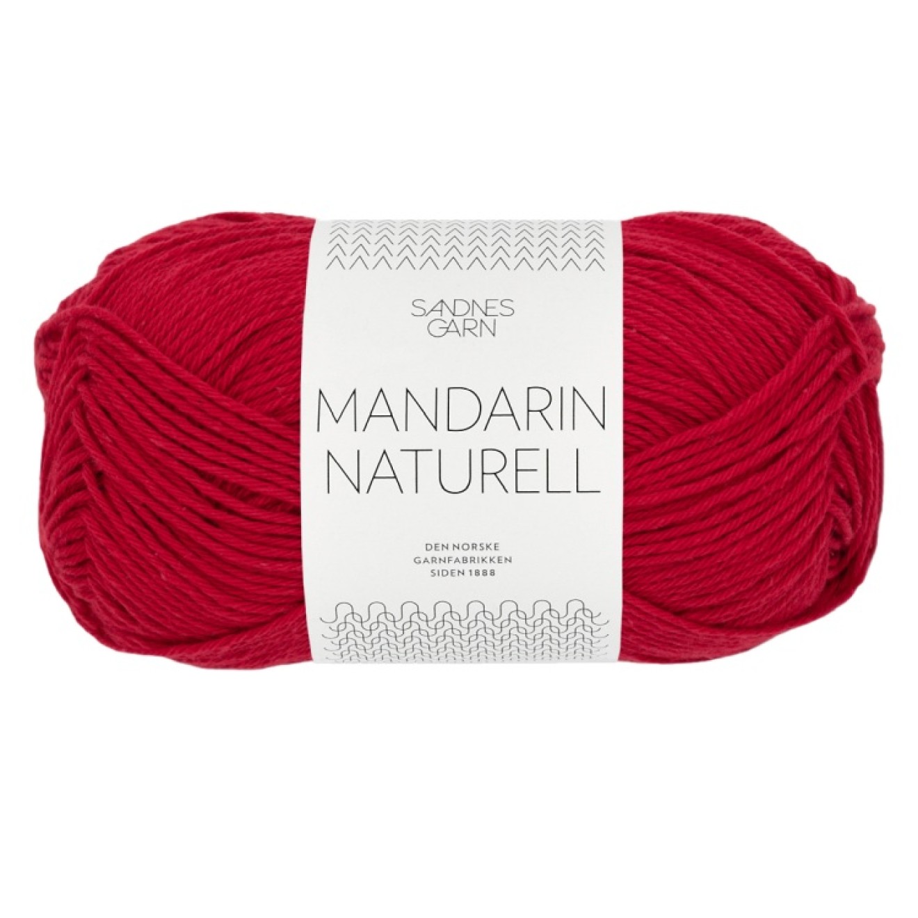 Sandnes Garn Mandarin Naturell colour 4219 true red