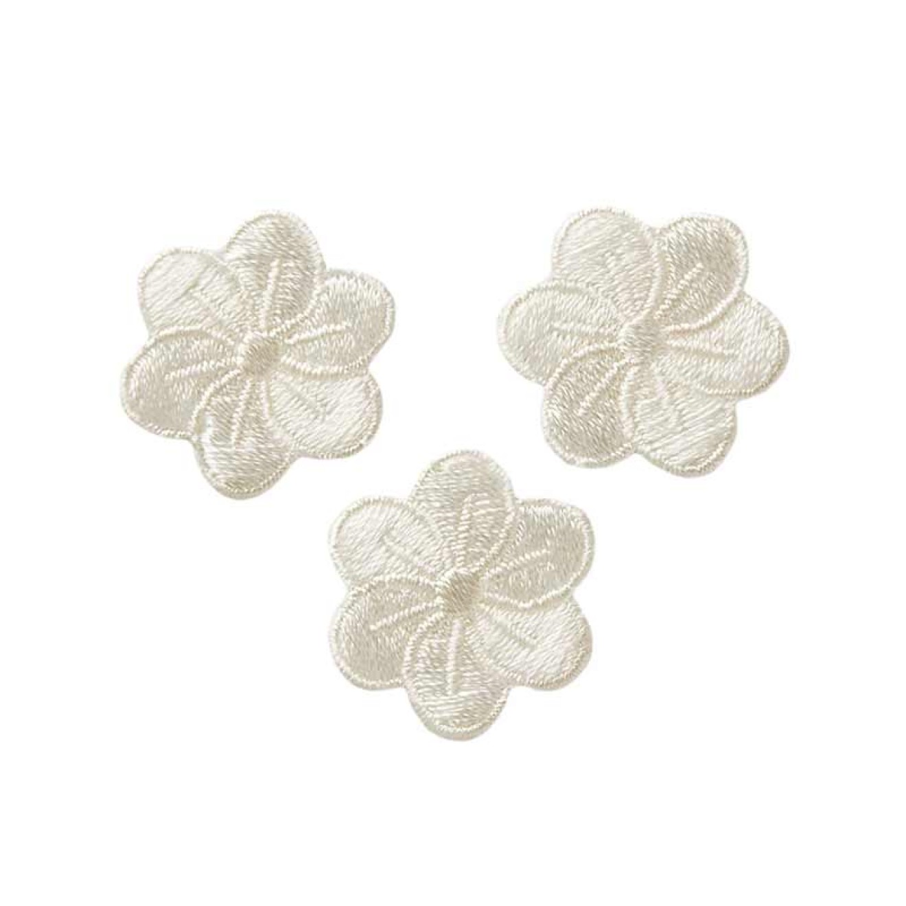 Mono-Quick appliques - Fashion and Home - iron-on colour white
