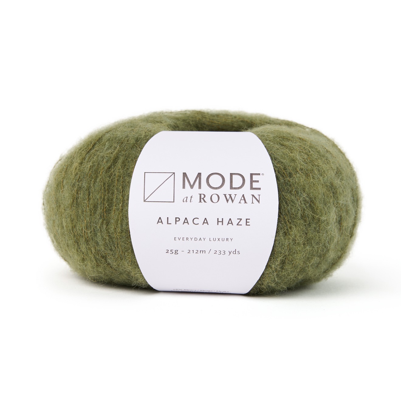 Rowan Alpaca Haze colour 18 Khaki