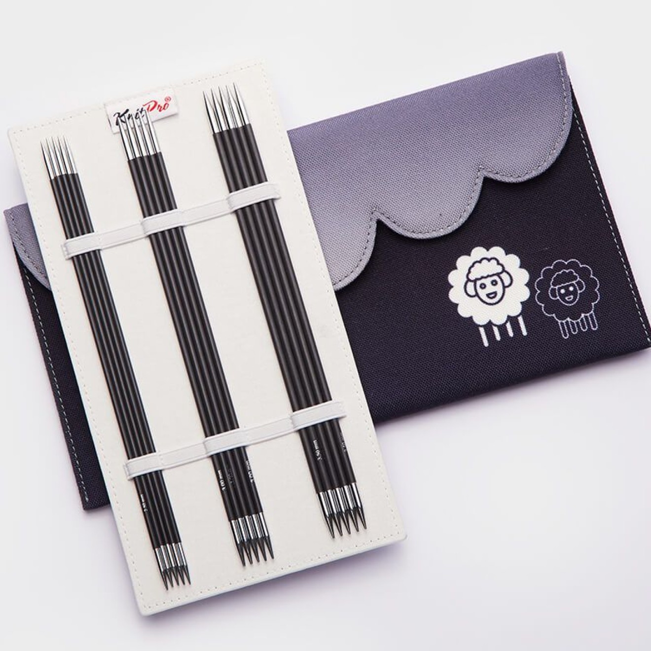 KnitPro needle set Deluxe Nadelspiel-Set Karbonz 2,00 - 4,00 mm